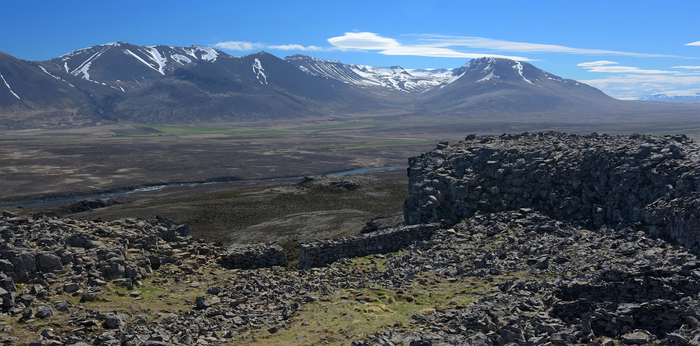 Explore Borgarvirki Fortress