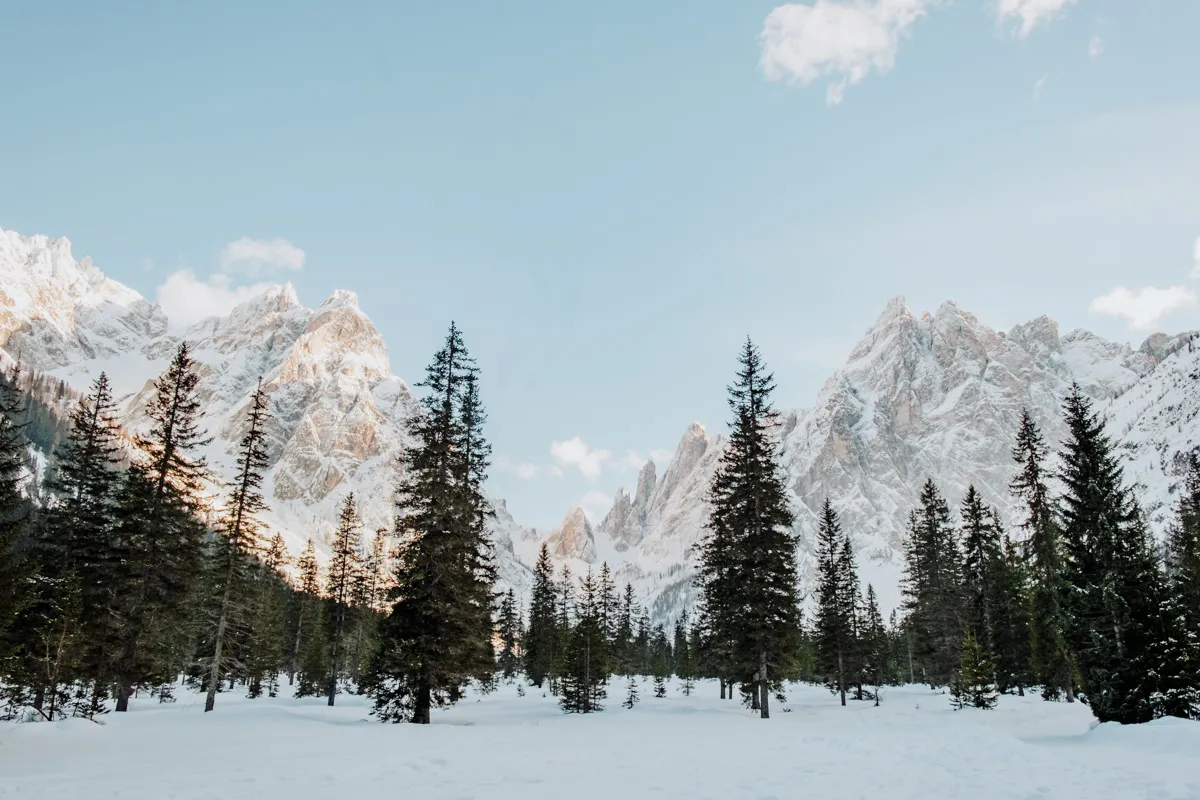 Ski Tour to the Sextener Stein in the Dolomites
