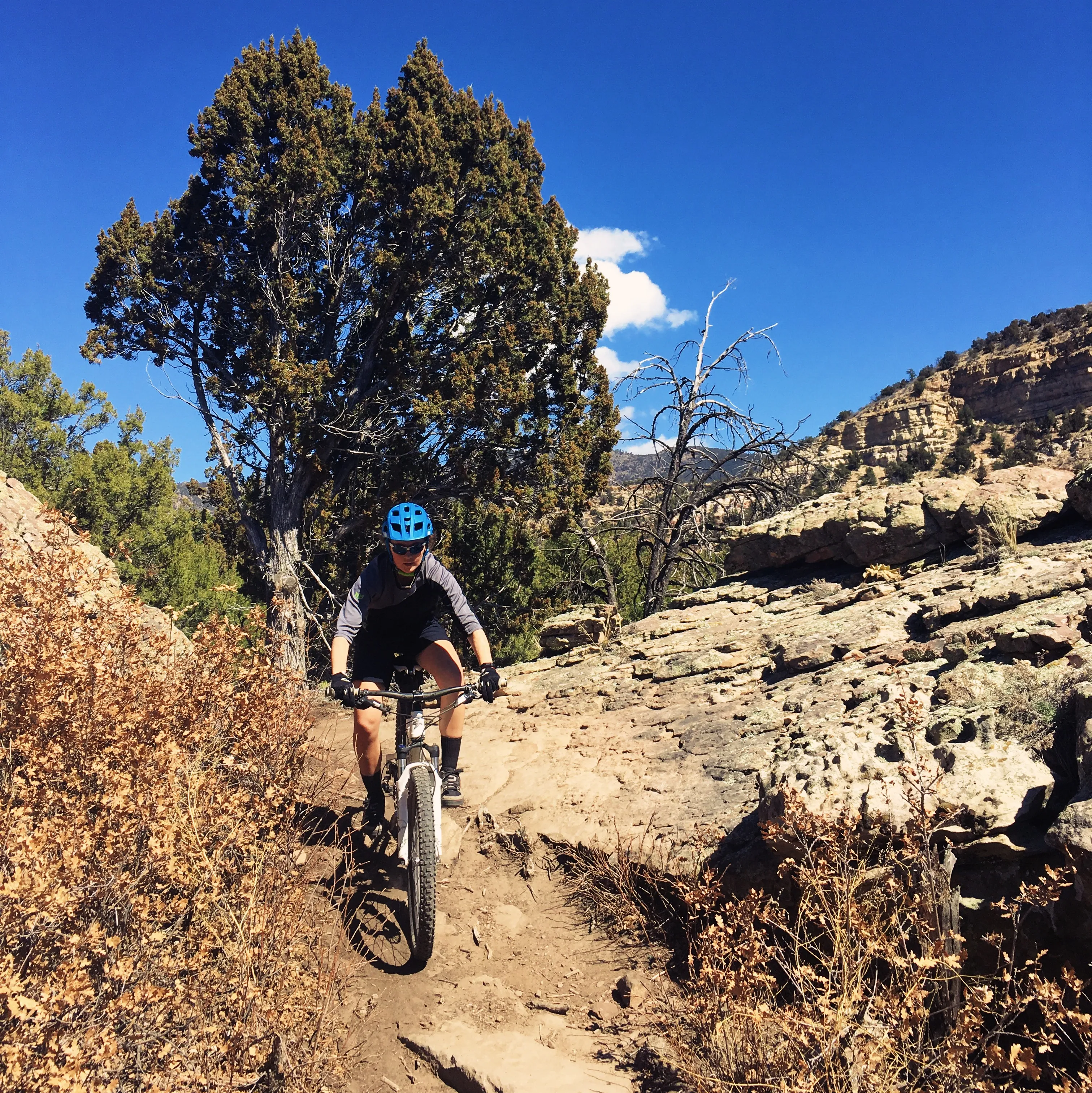 Mountain Bike at Oil Well Flats
