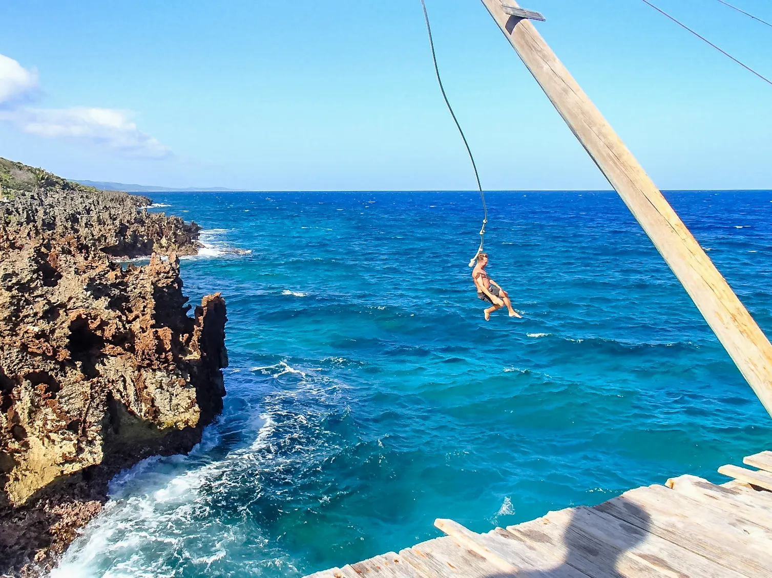 Hike to & Jump off the Keyhole Rope Swing