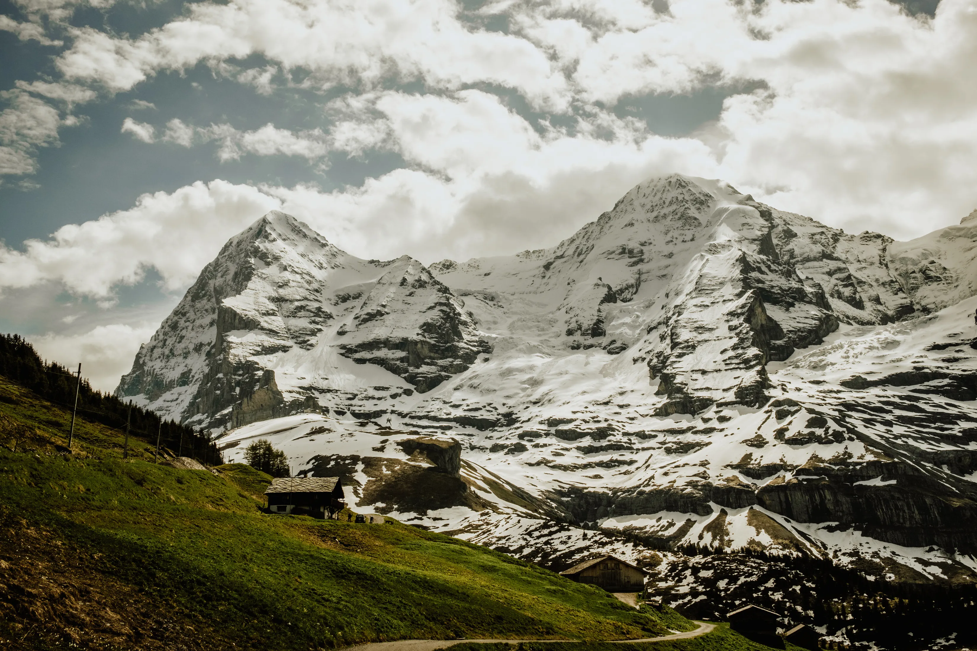 Hike to Kleine Scheidegg from Wengen in the Bernese Highlands
