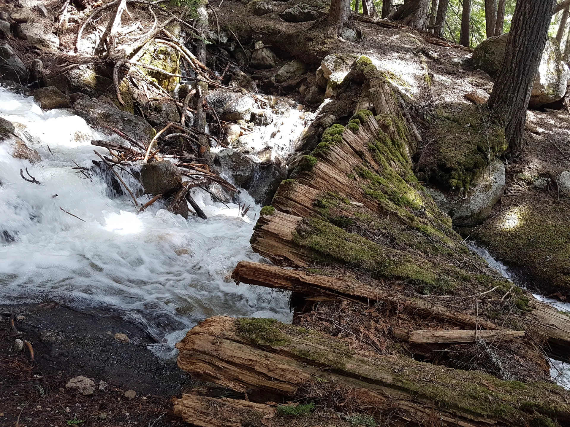 Hike to Broken Bridge Falls