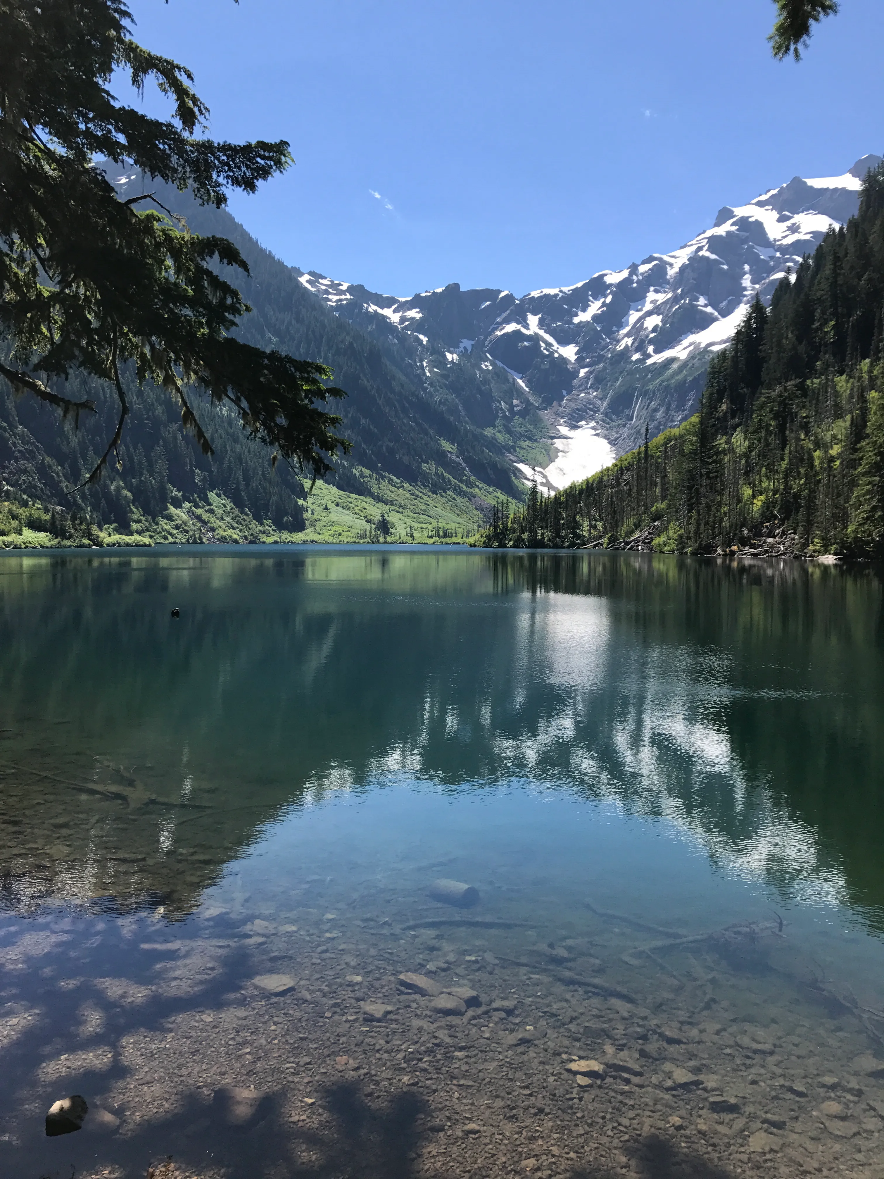 Camp at Goat Lake