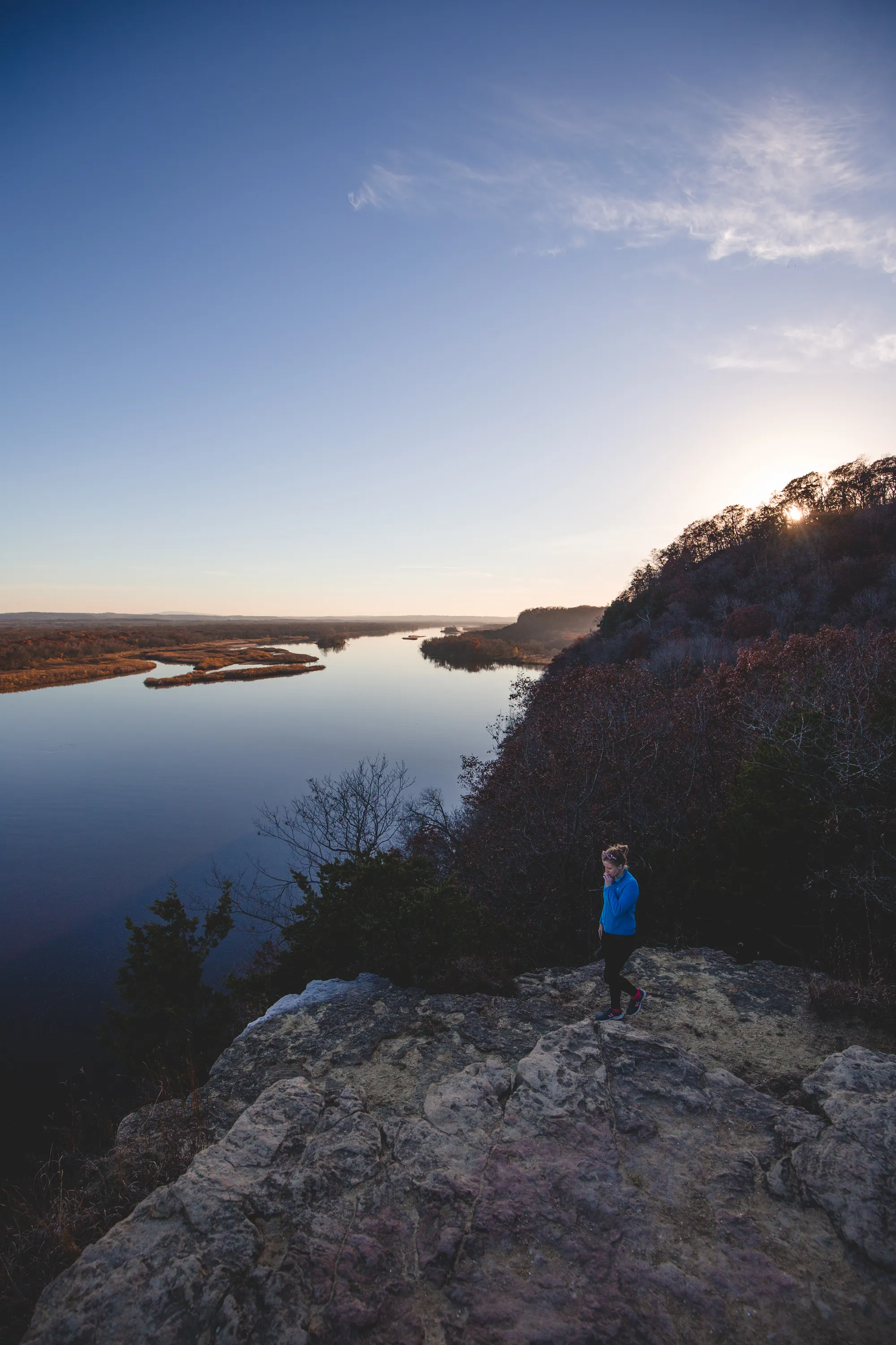 Hike the Overlook Trail at Ferry Bluff State Natural Area