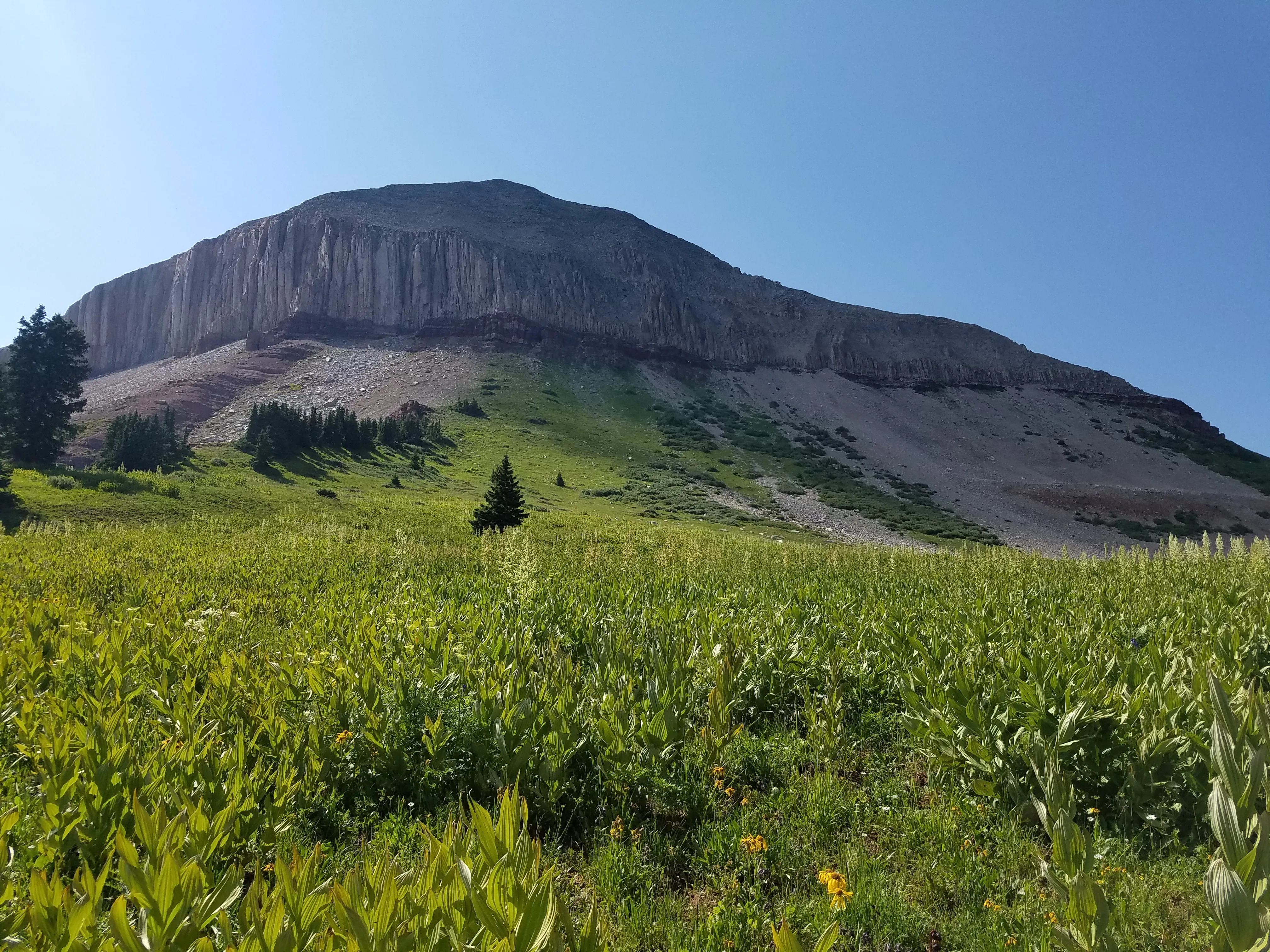 Engineer Mountain via Cold Bank Pass