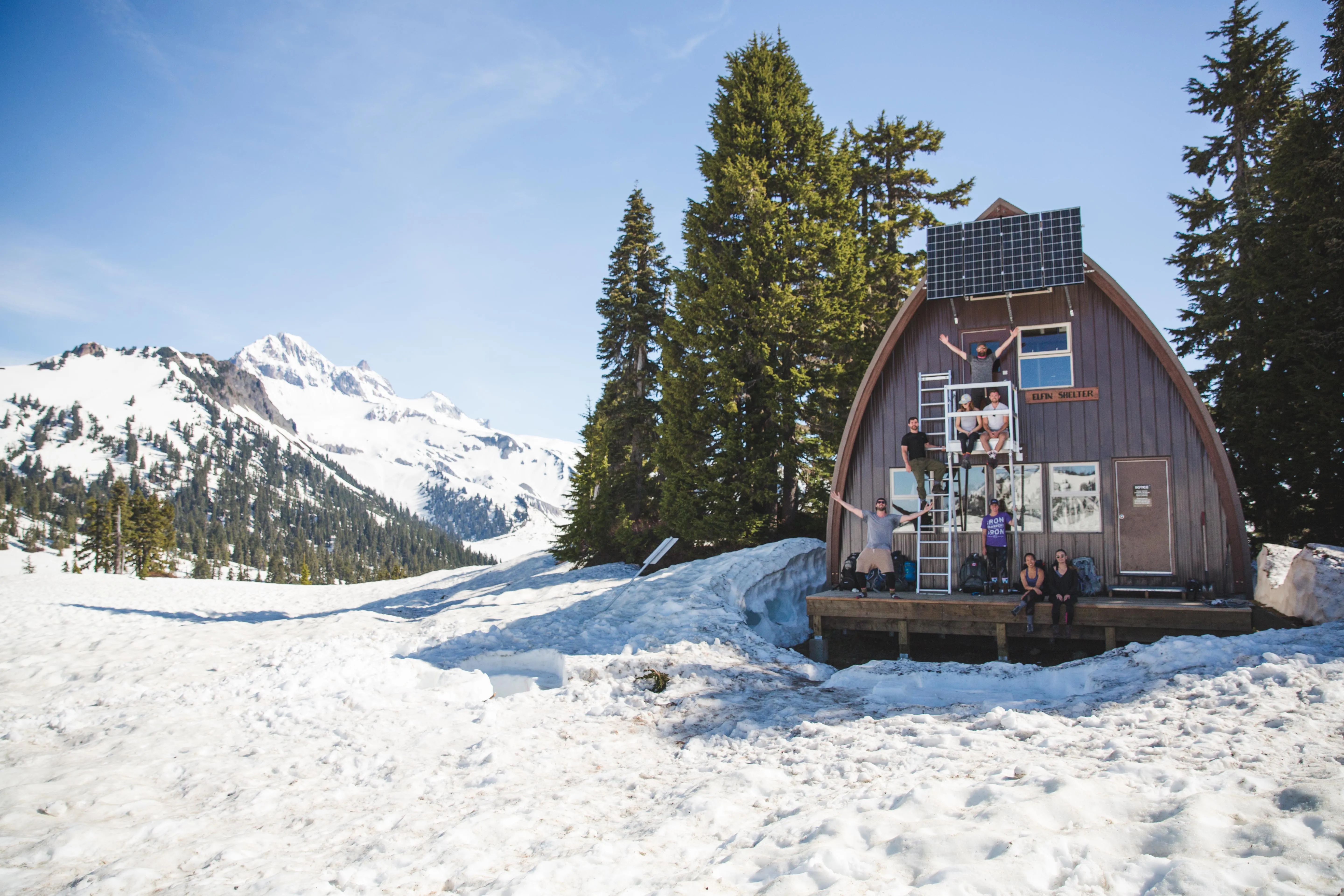Camp Out at Elfin Lakes Hut