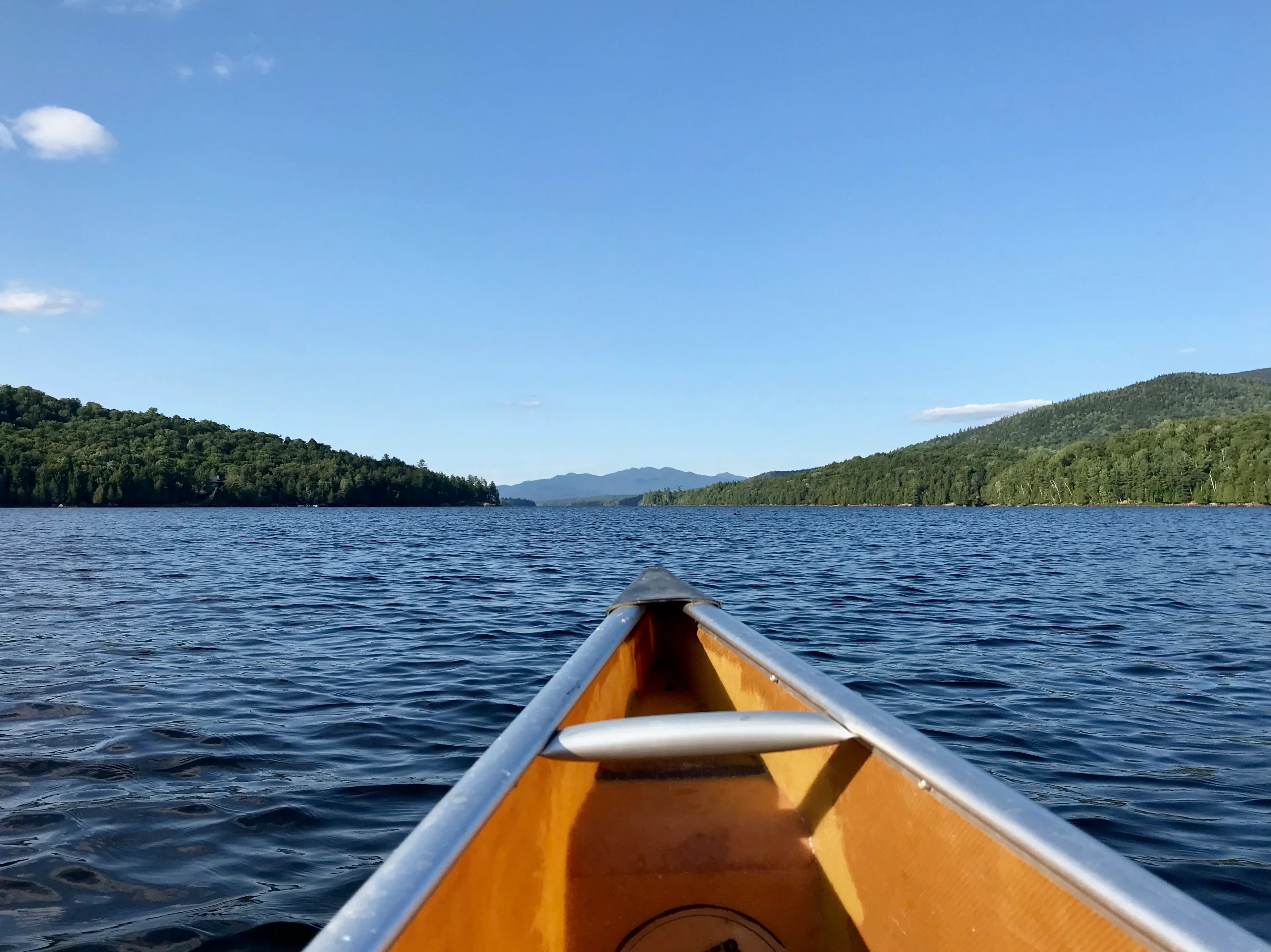 Canoe from Long Lake to Tupper Lake in the Adirondacks