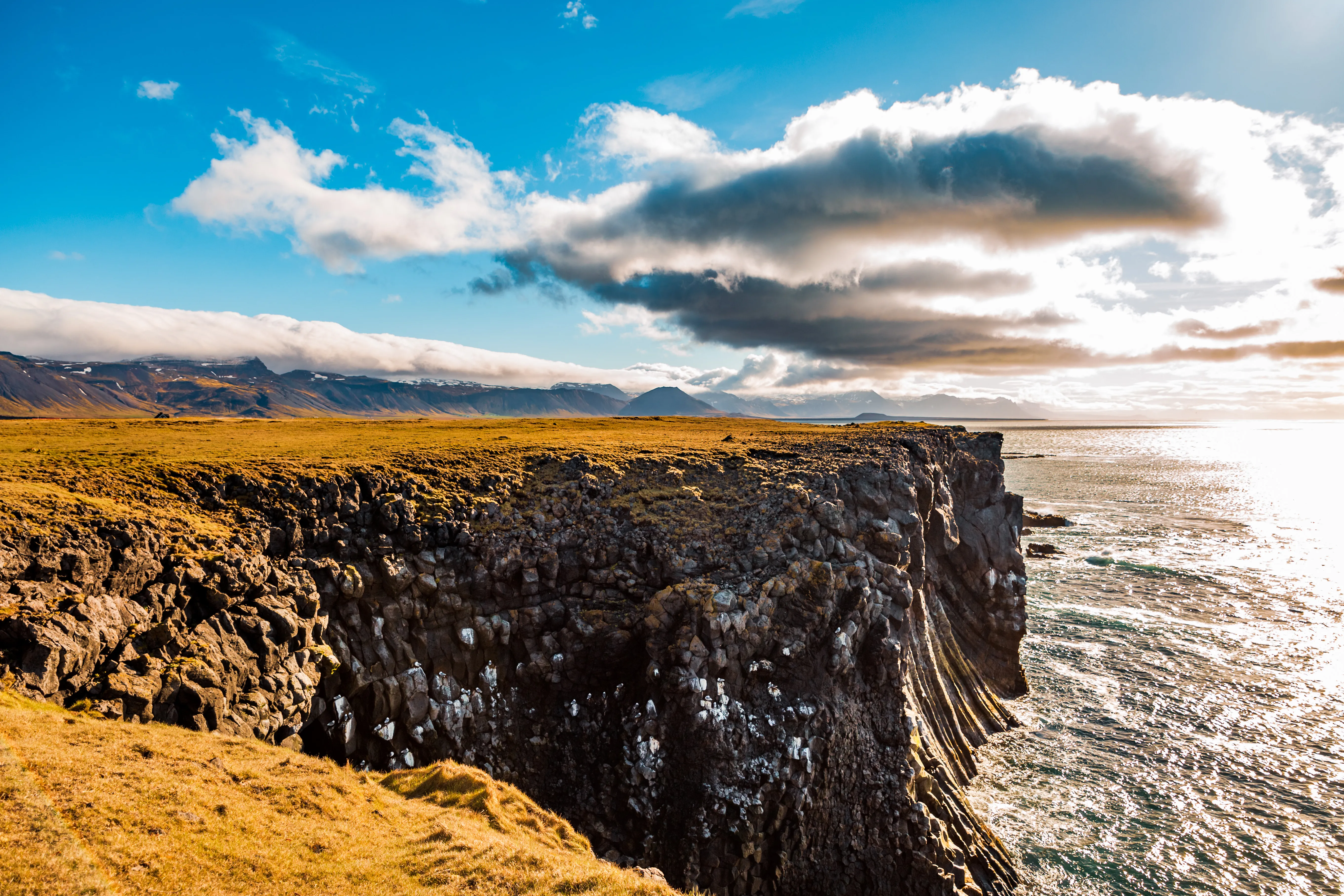 Explore the Sea Cliffs on Iceland's Western Peninsula at Arnarstapi
