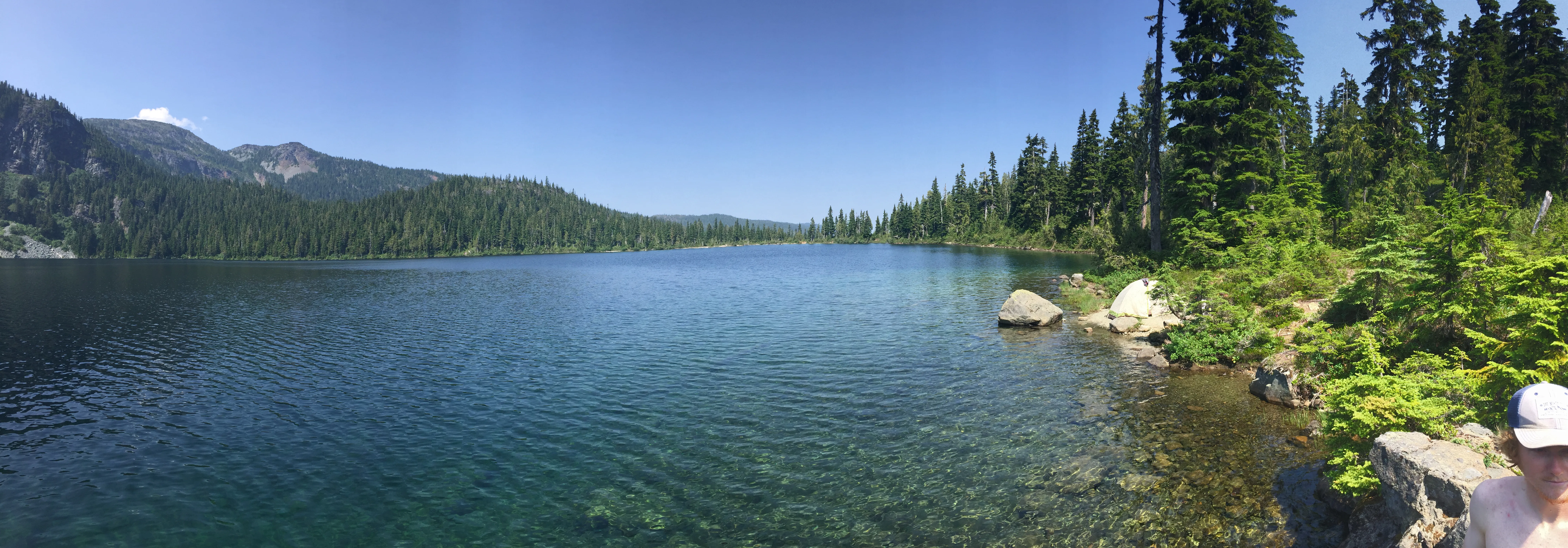 Backpack to Circlet Lake Campground