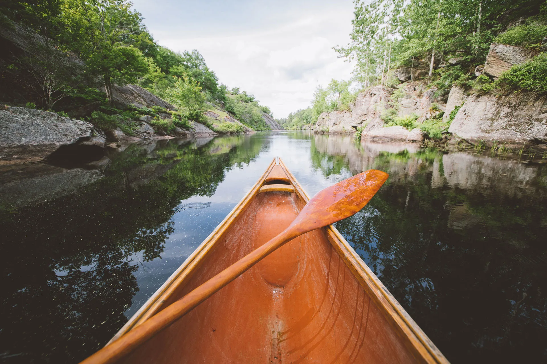 Canoe to Crooked Lake