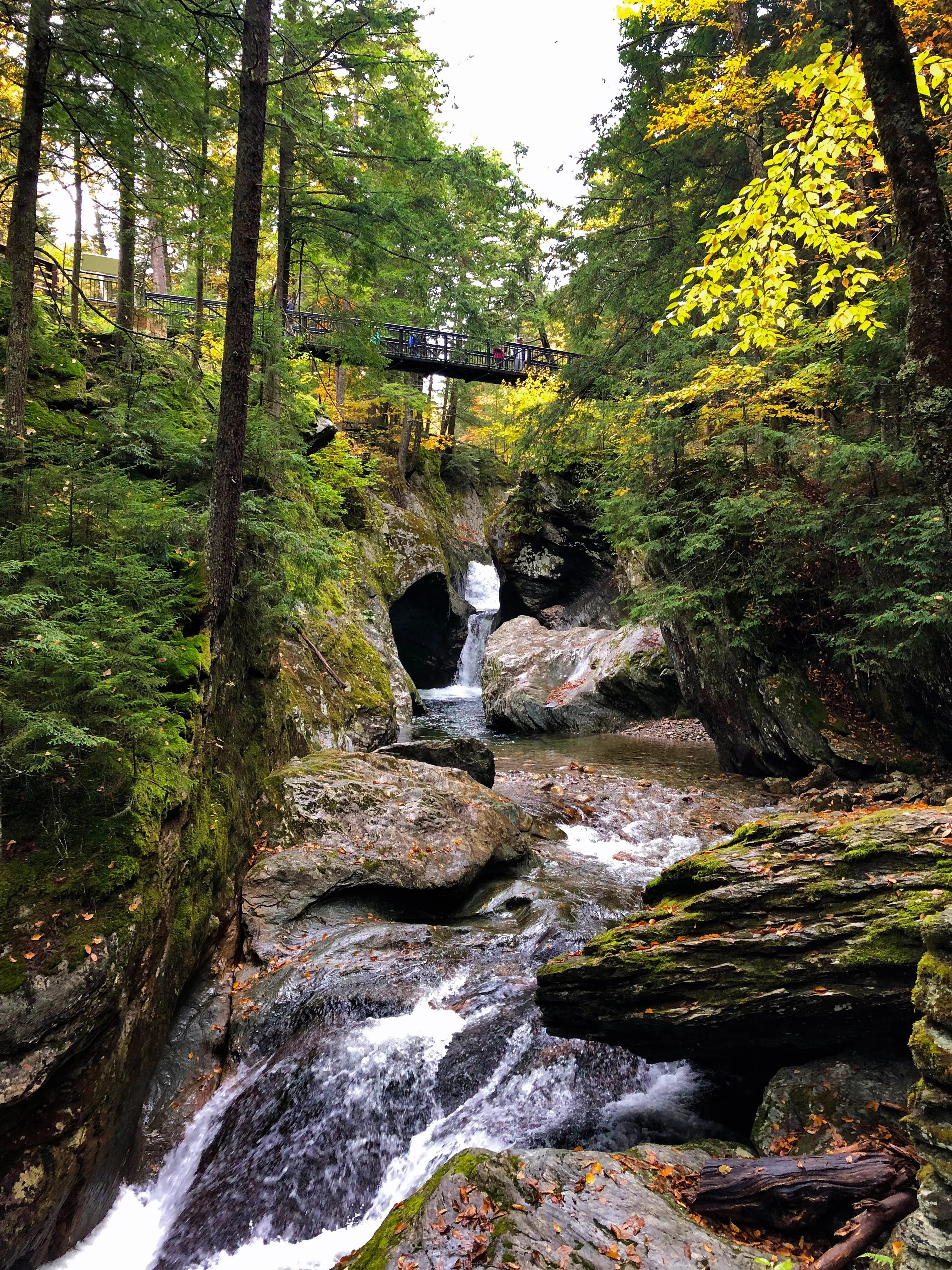 Hike at Texas Falls Recreation Area