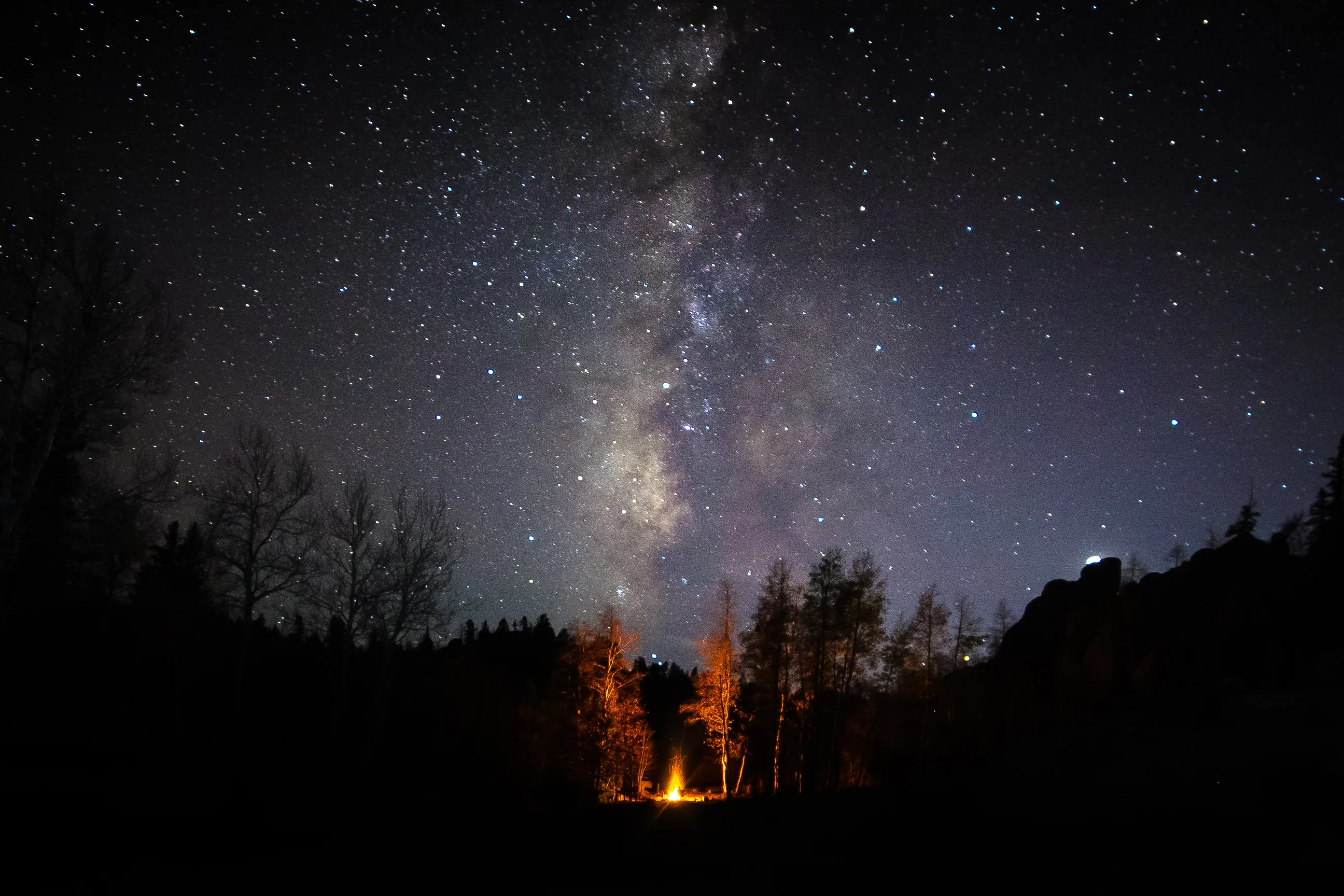 Camp at East Castle Rock Gulch
