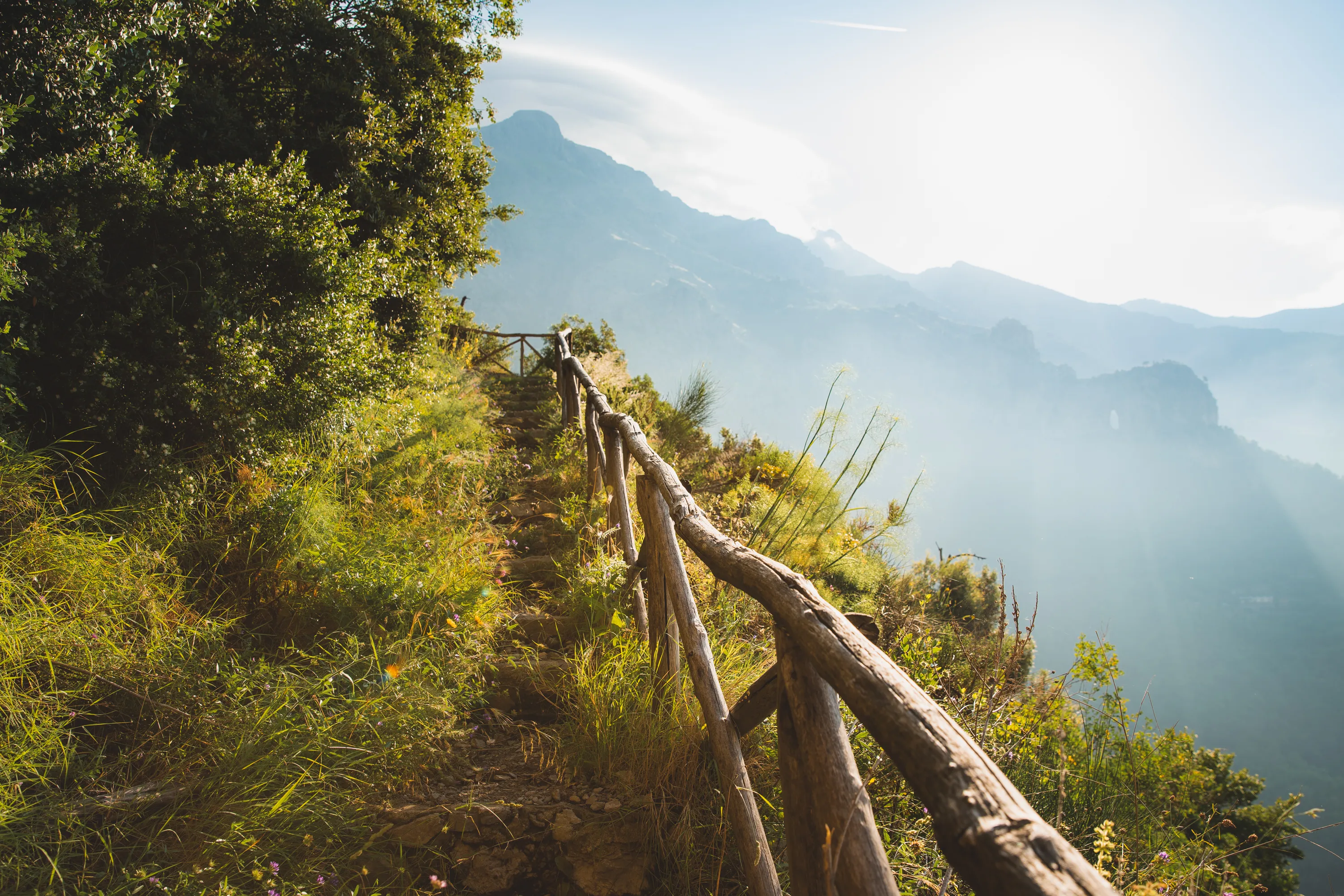 Hike the trail to Santa Maria del Castello in Positano