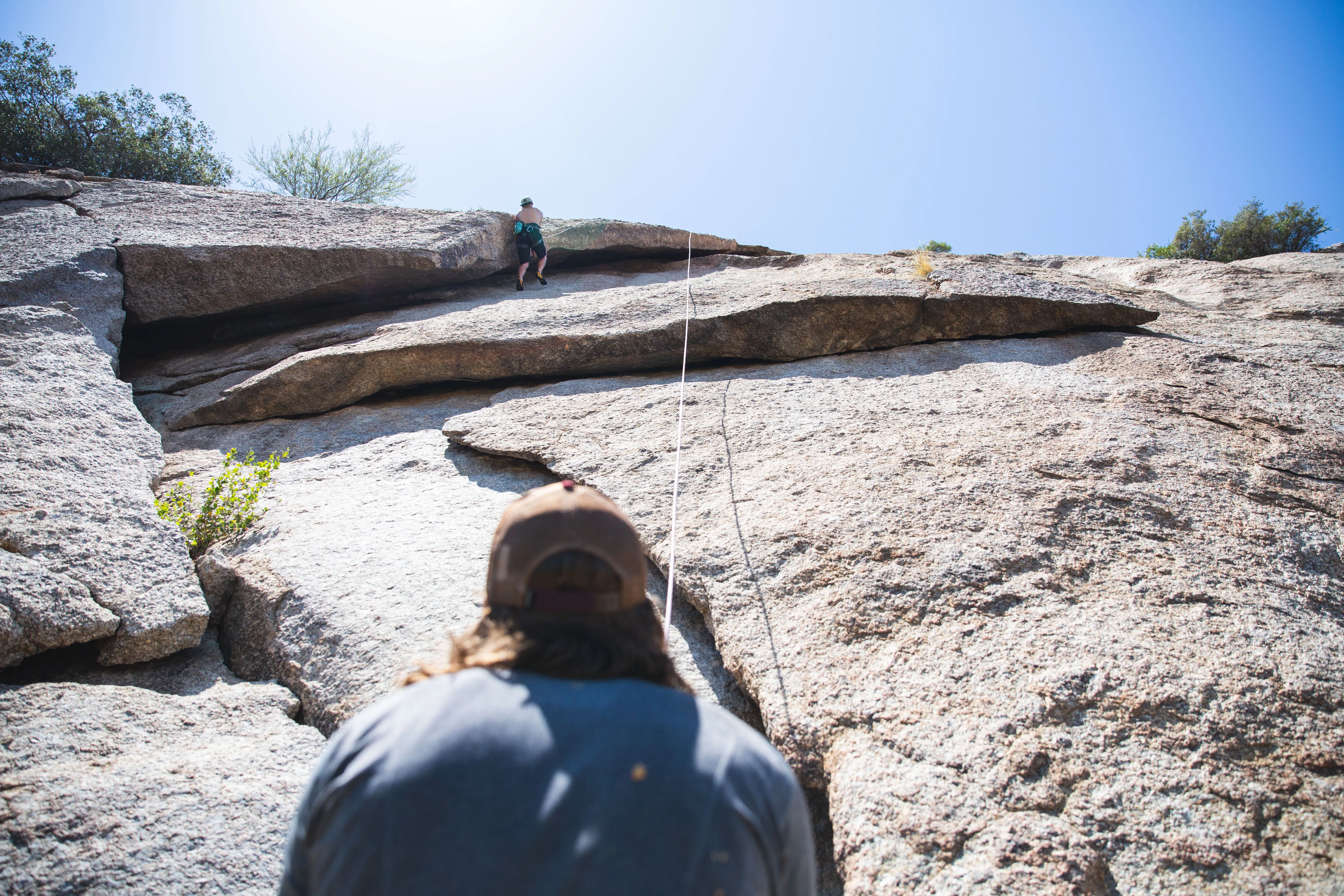 Climb Brusin' and Crusin' on Gardner's Wall