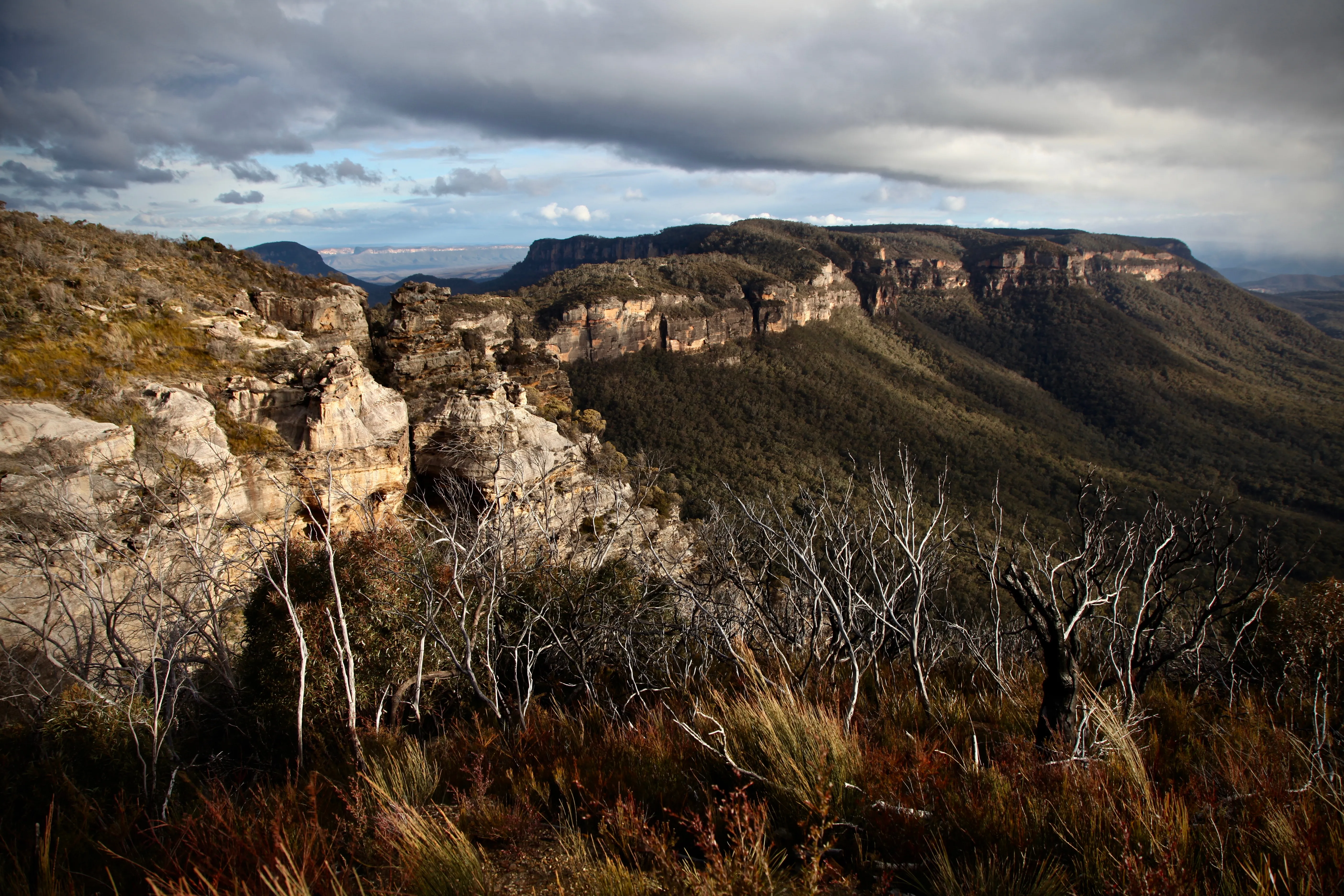 Hiking Narrow Neck Plateau