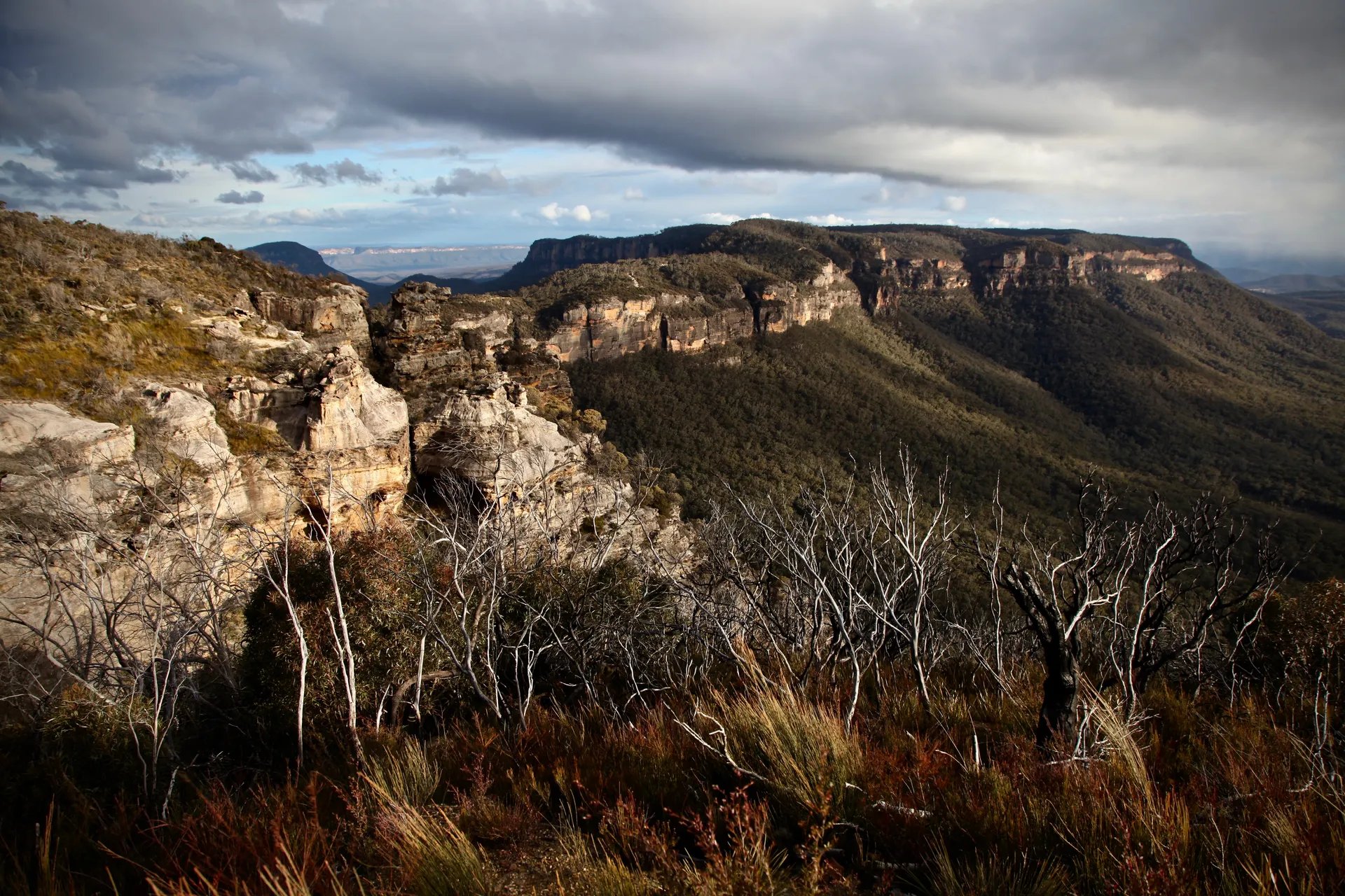Hiking Narrow Neck Plateau