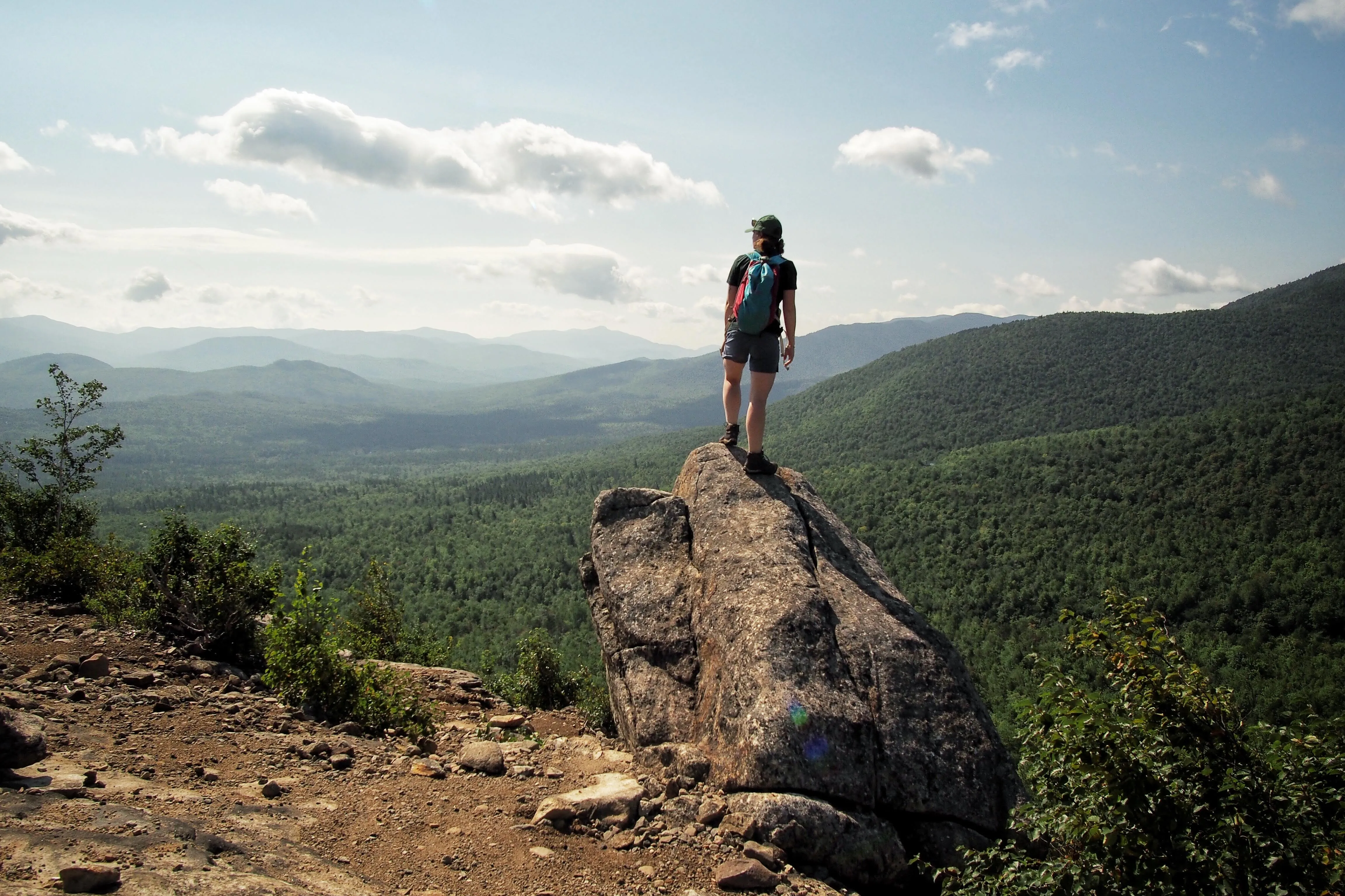 Hike Cobble Lookout in the Wilmington Wild Forest