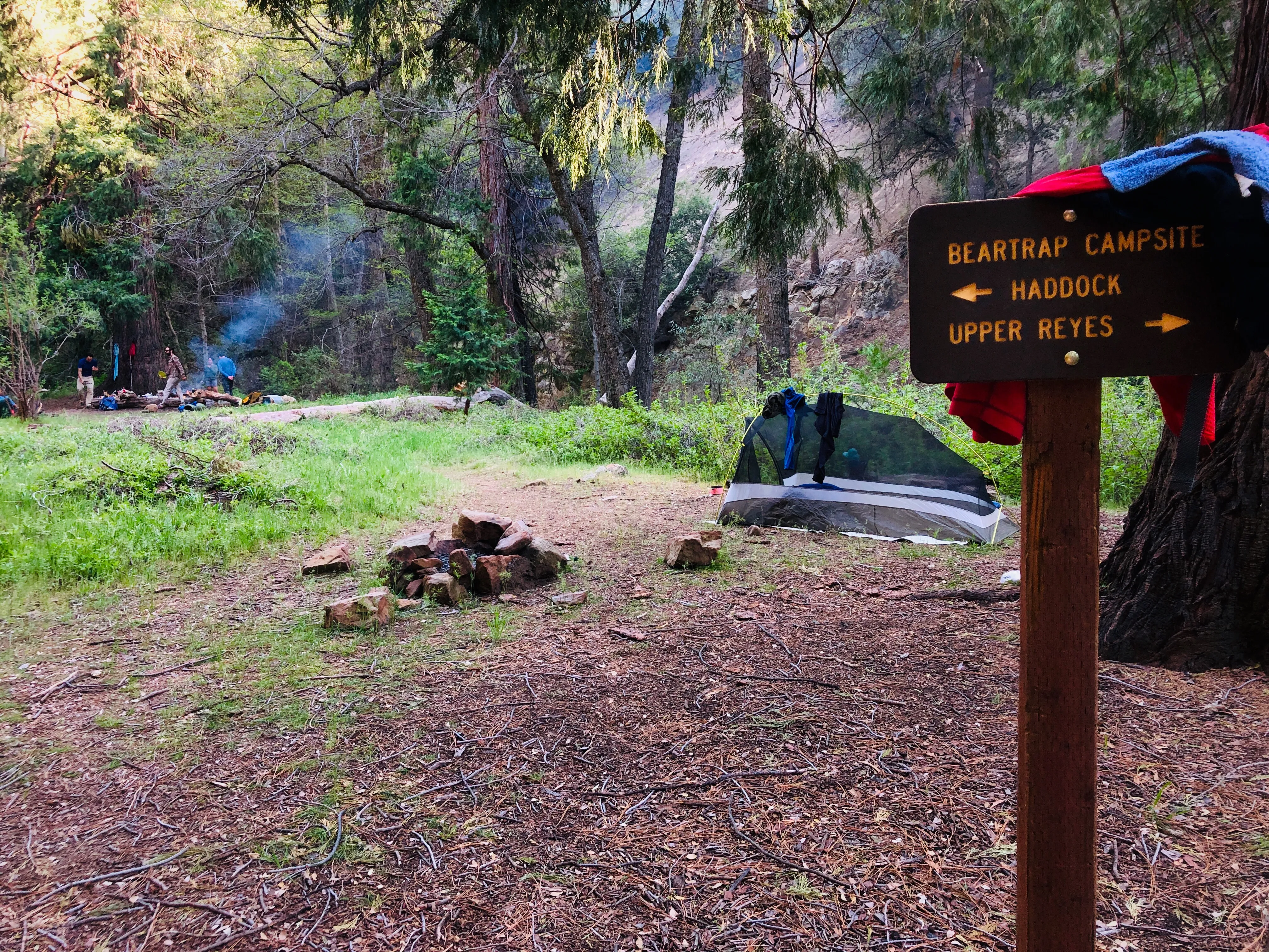 Bear Trap Campground via Gene Marshall/Piedra Blanca Trail