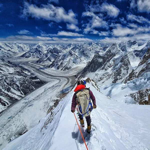 Adrian Ballinger and Carla Perez Summit K2 Without Oxygen