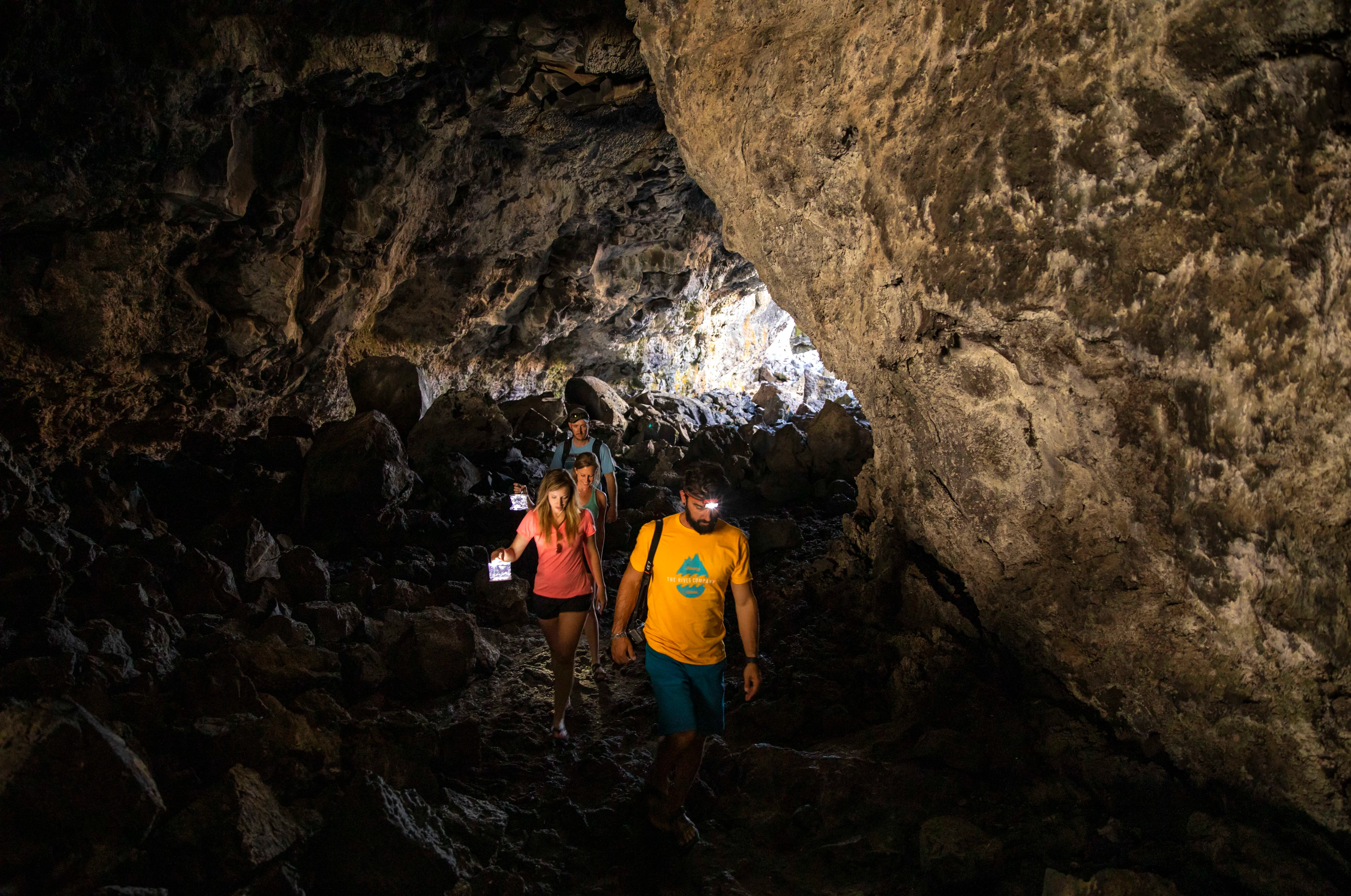 Hike to Indian Tunnel at Craters of the Moon