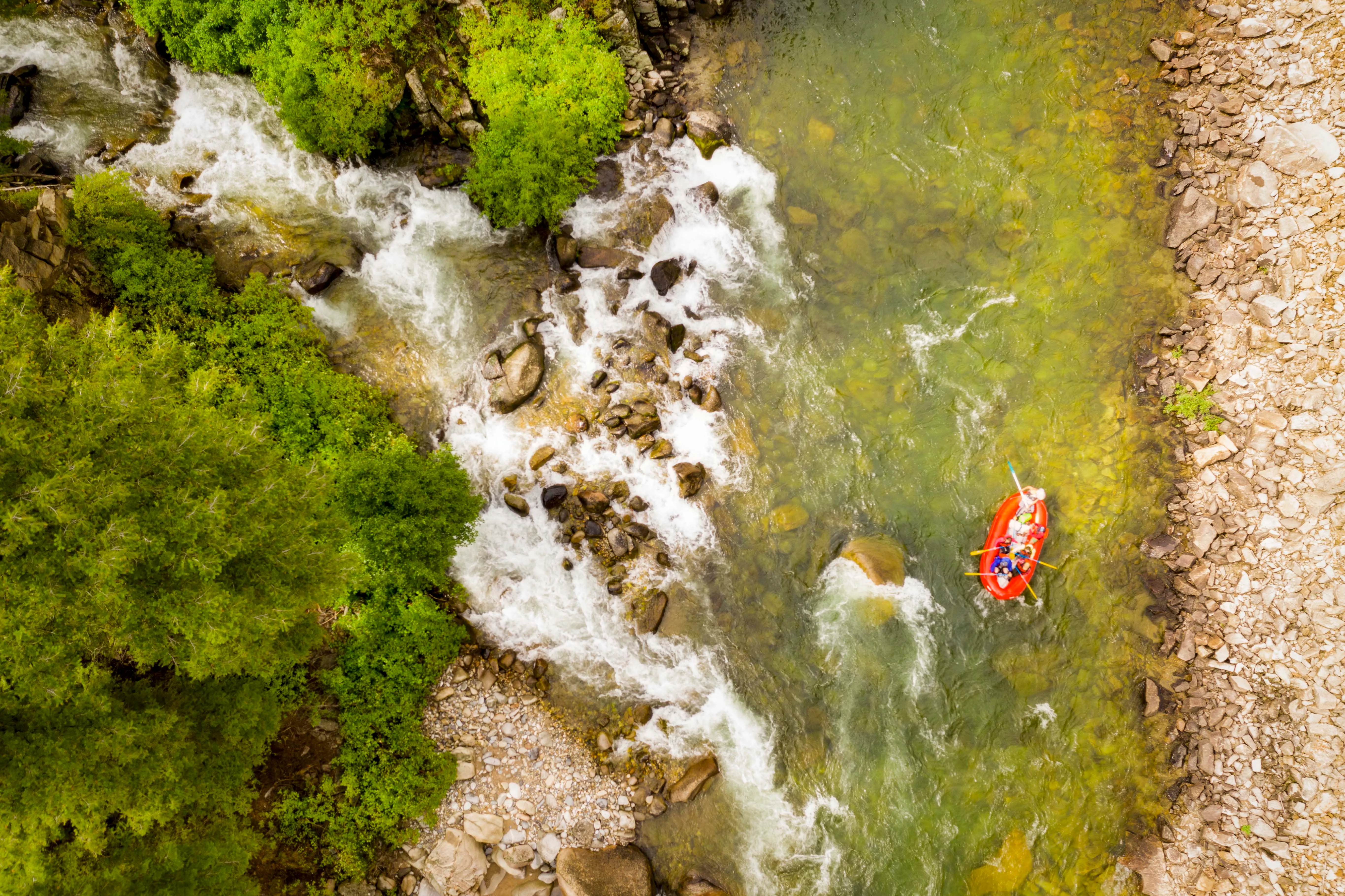 Raft Down the Salmon River