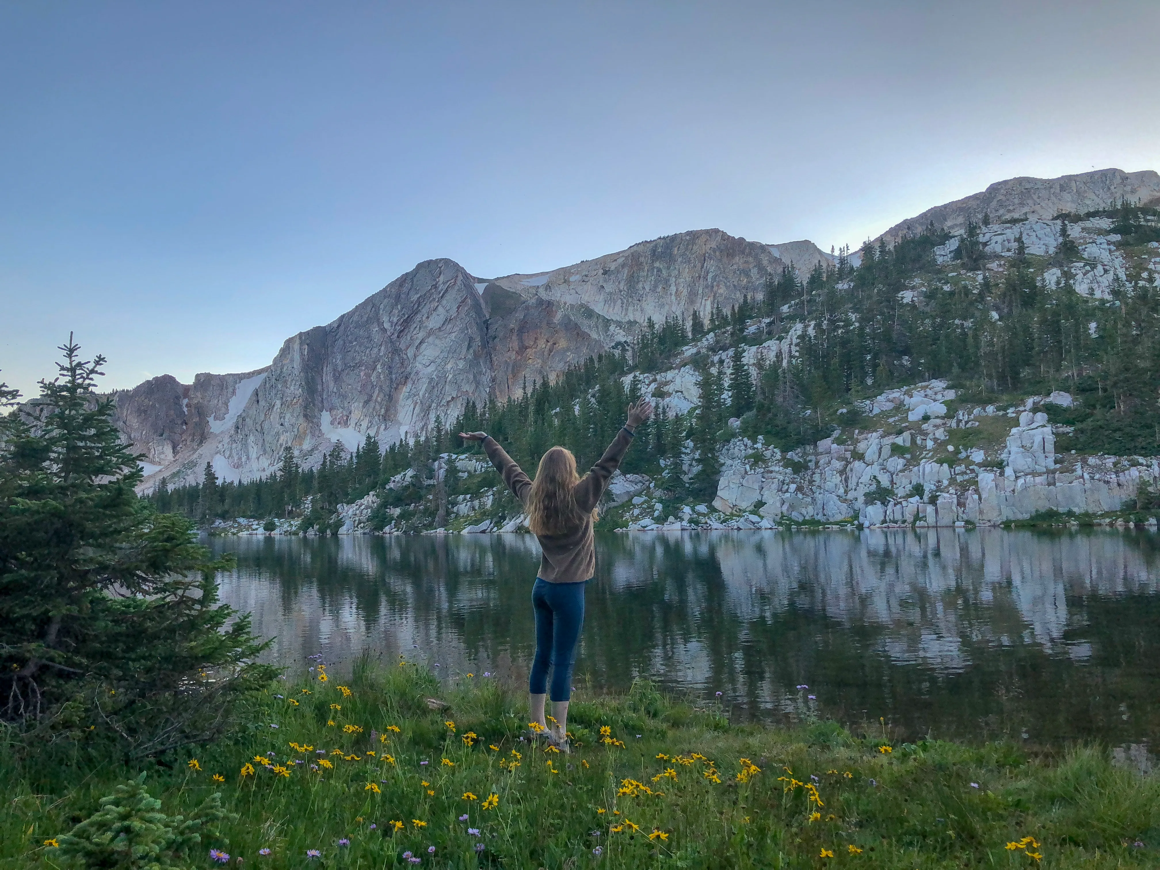 Medicine Bow Peak via Lewis Lake Trailhead