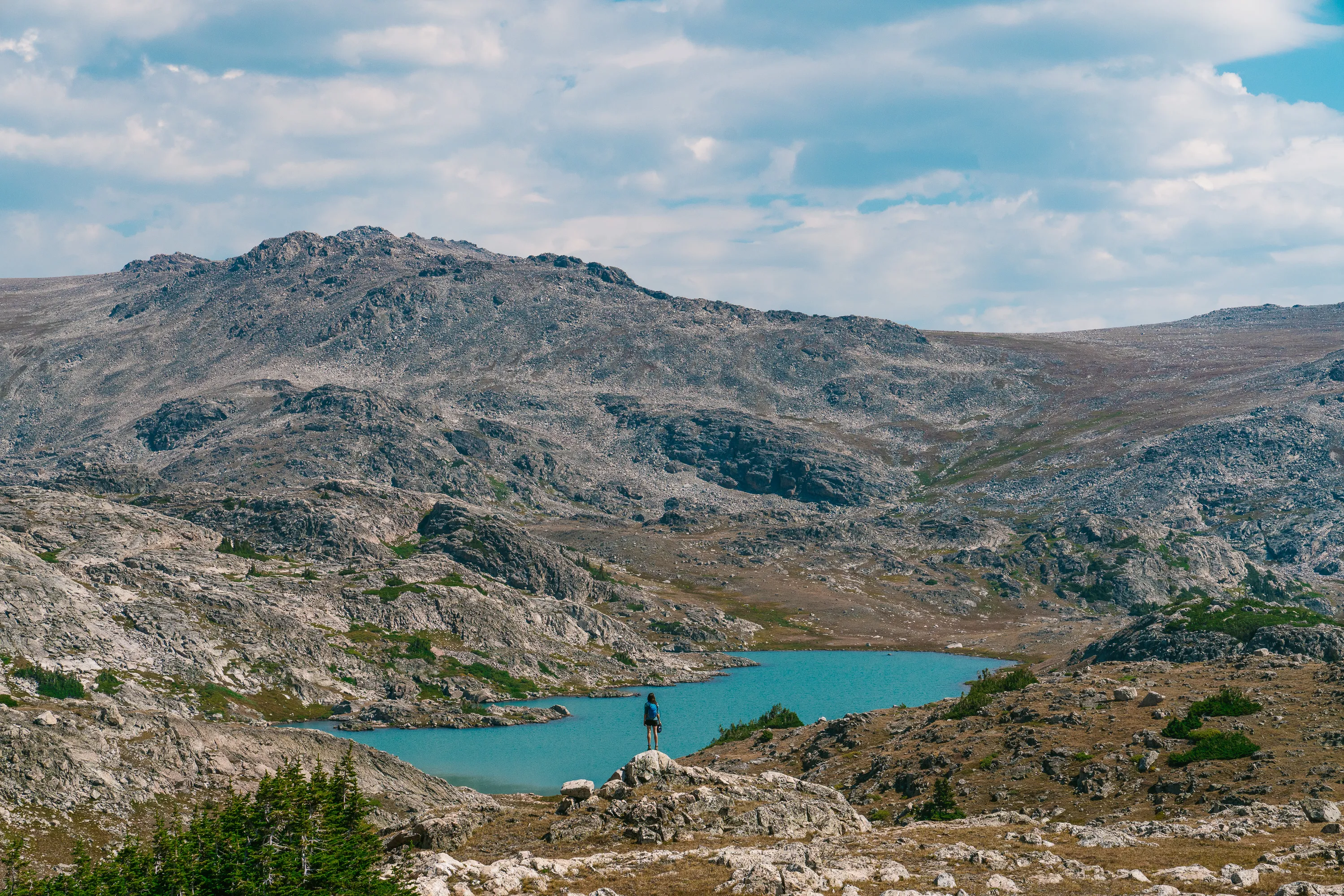 Hike to Rainbow Lake in the Cloud Peak Wilderness