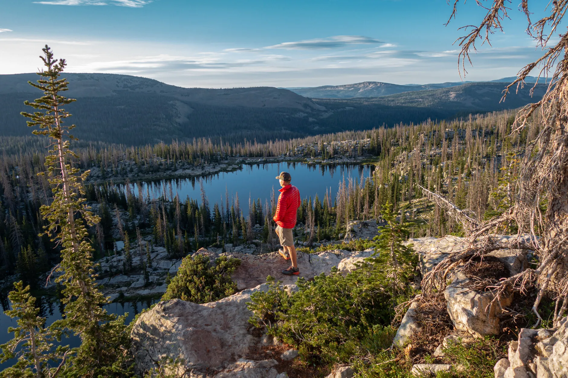 Camp at Fire Lake