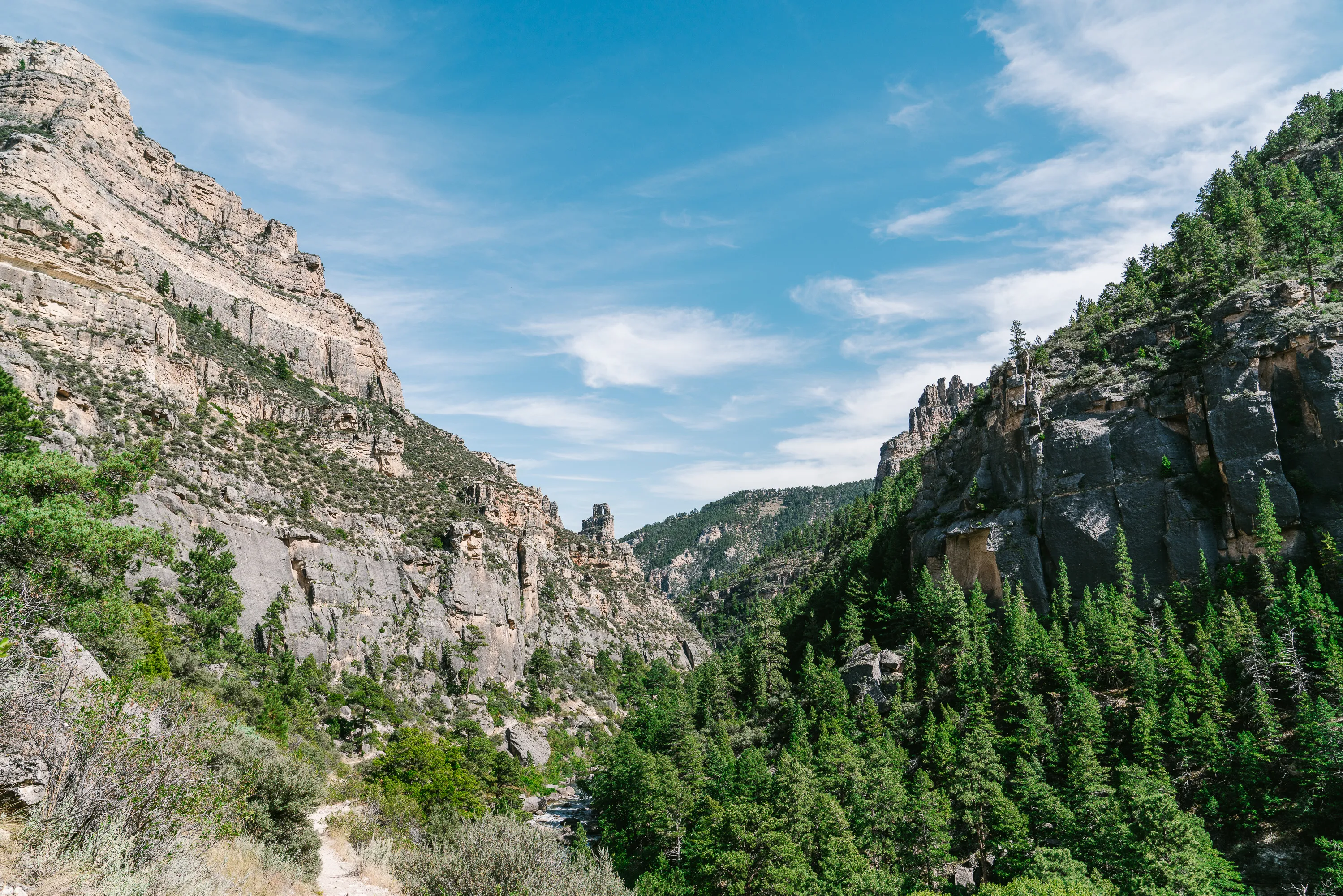 Hike Tongue River Canyon