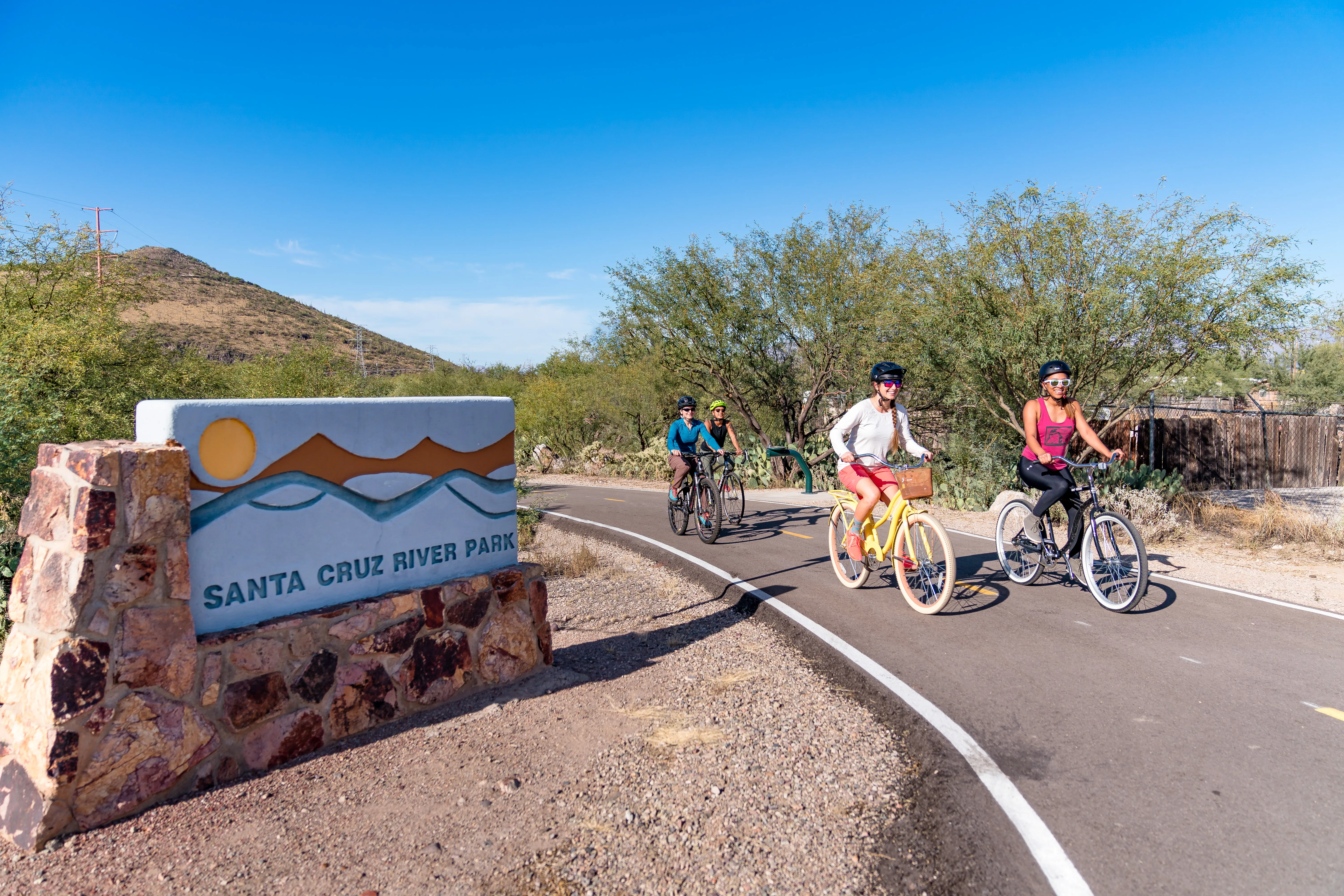 Bike The Loop at The Santa Cruz River Park