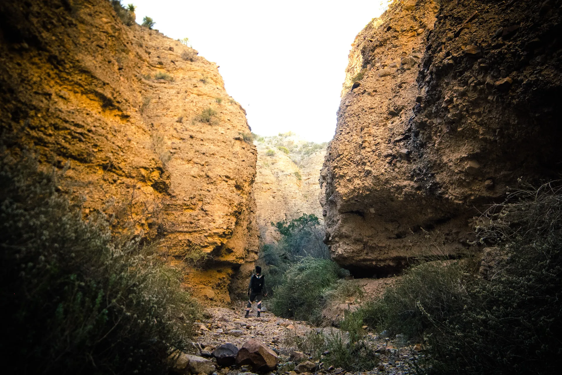 Hike the Leasburg Slot Canyon