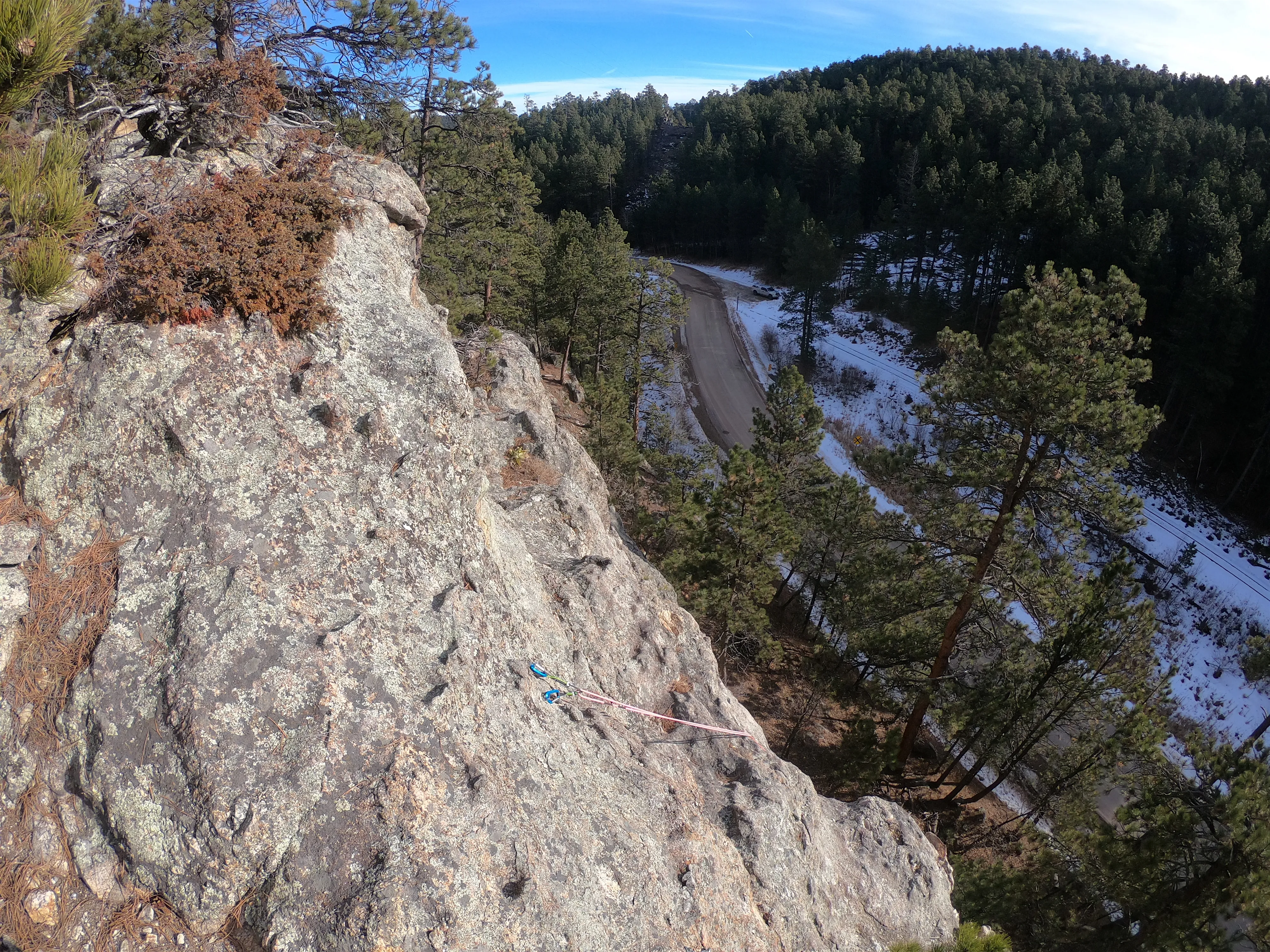 Rock Climb at 1880 Wall