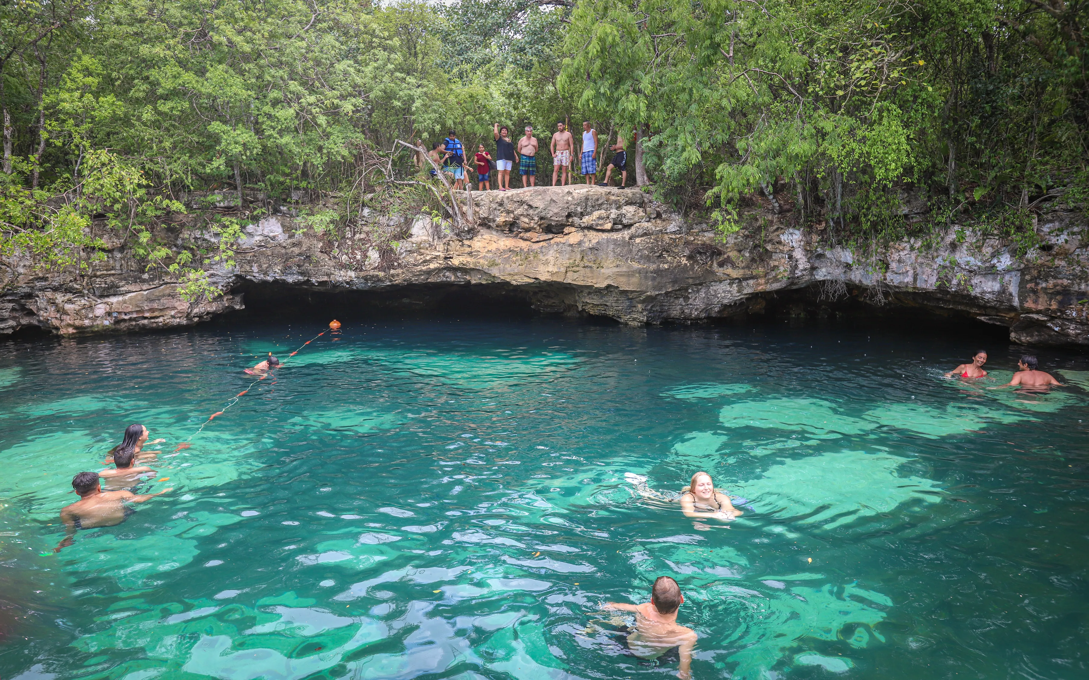 Swim in Cenote Azul