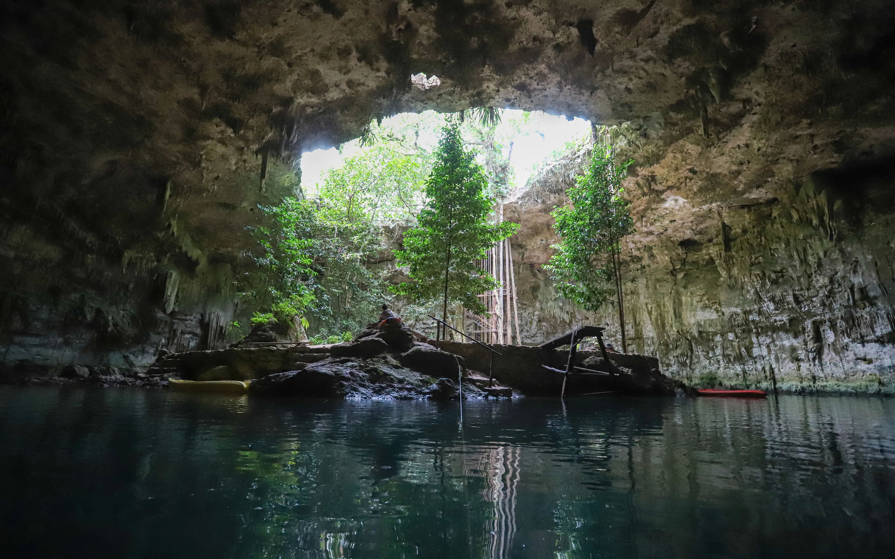Swim in Cenote Sac-Aua