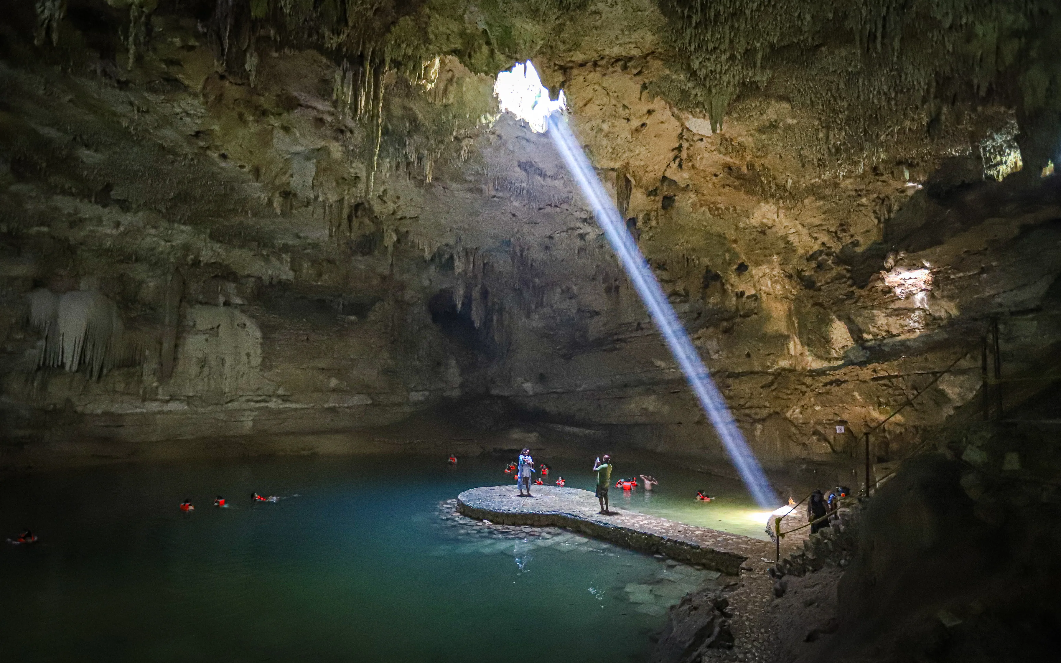 Swim in Cenote Suytun