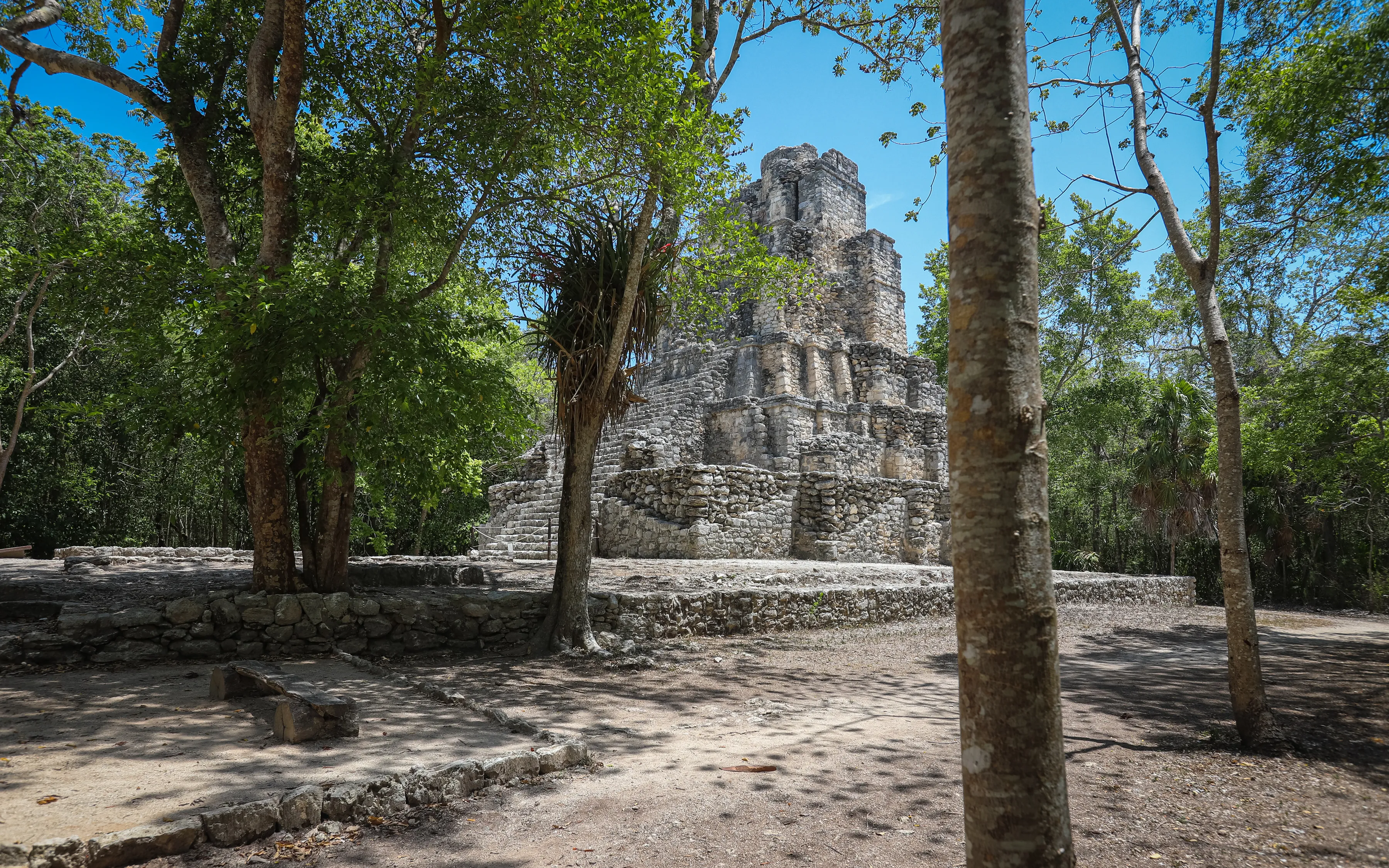 Explore the Muyil Archaeological Site
