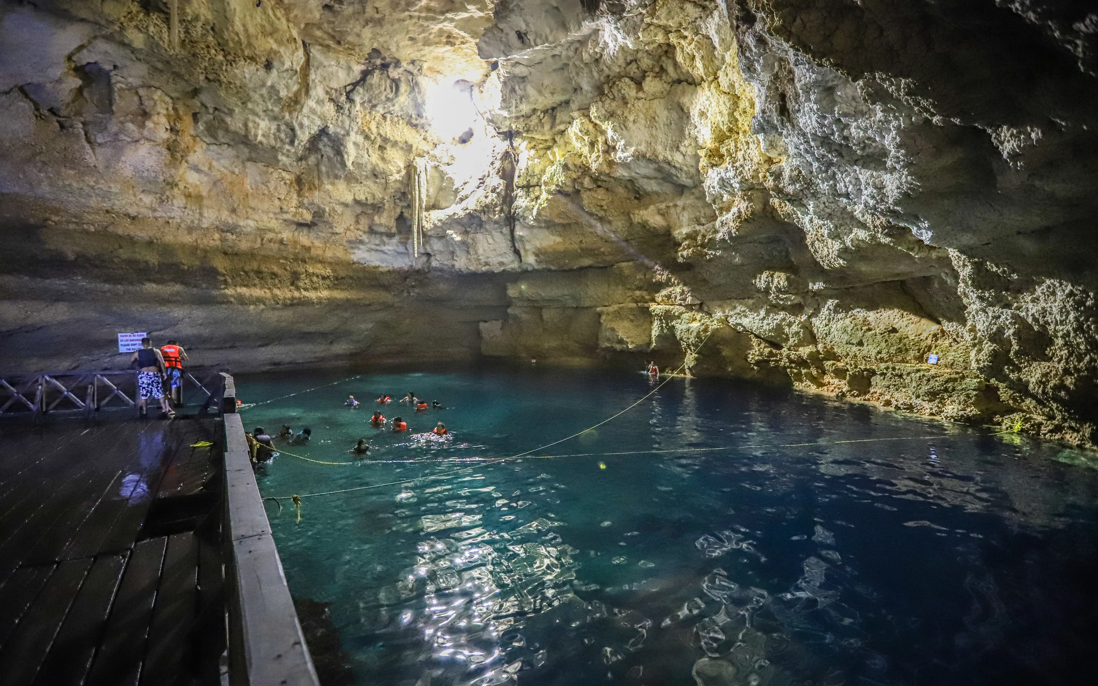 Swim in Cenote Multun-Ha