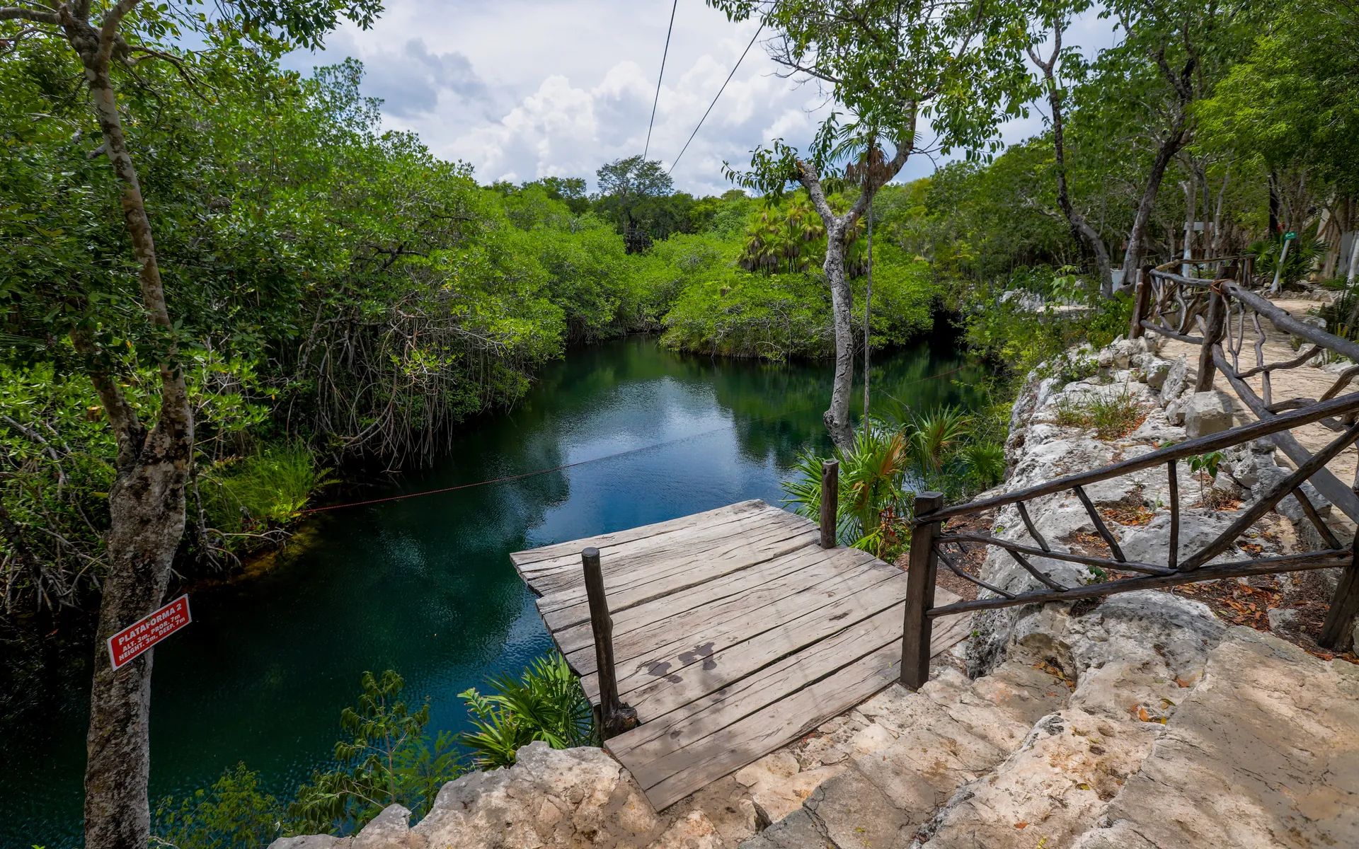 Swim in Cenote Jaguar