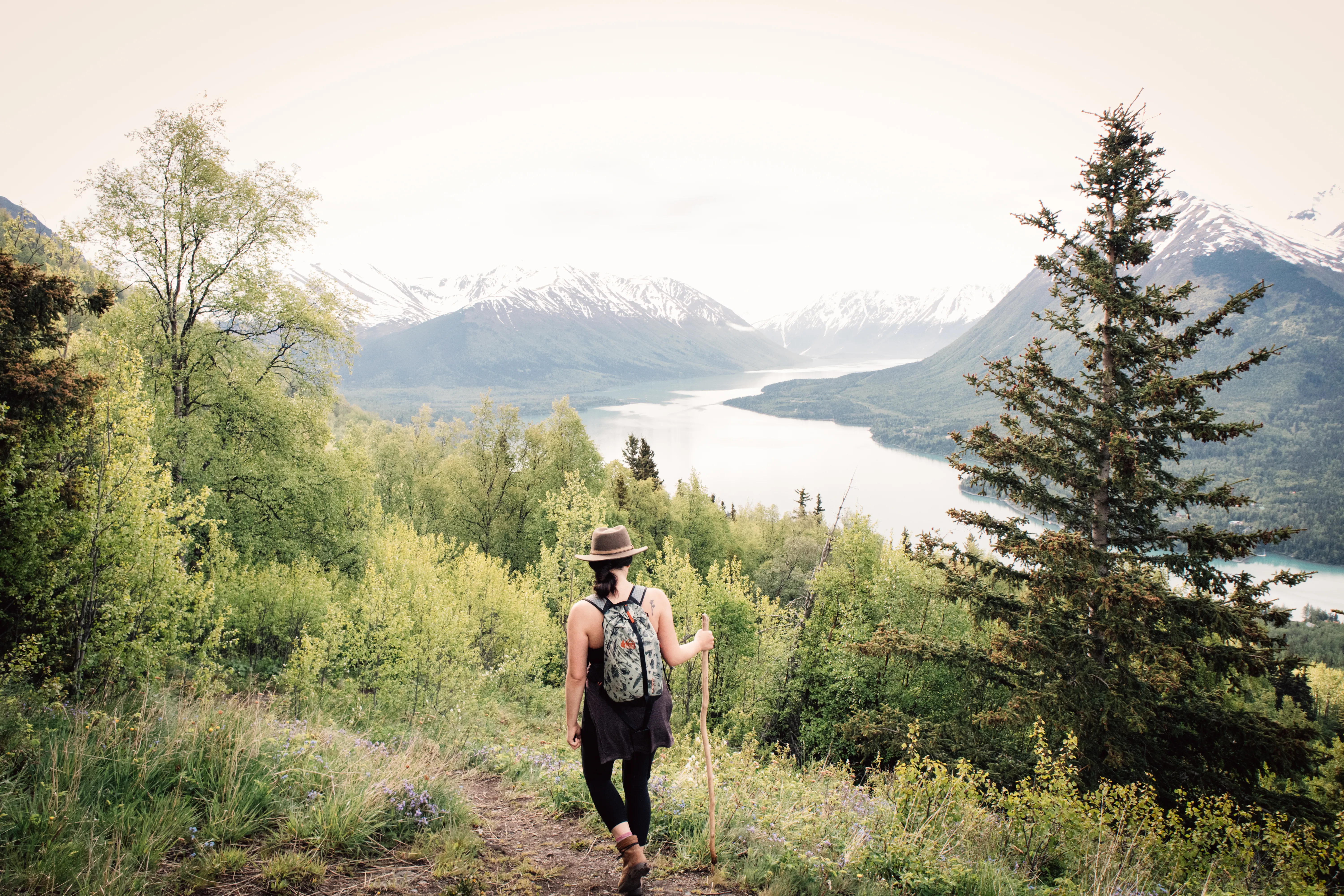 Hike to the top of Slaughter Gulch