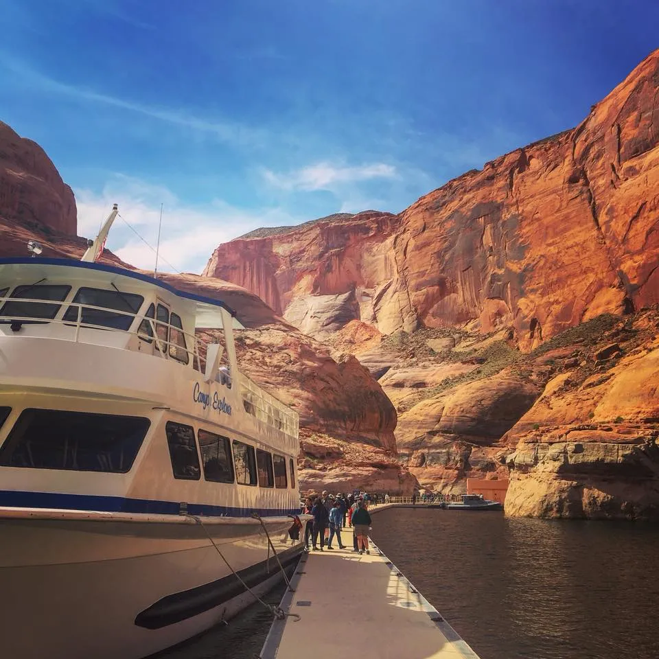 Boat-in to Rainbow Bridge