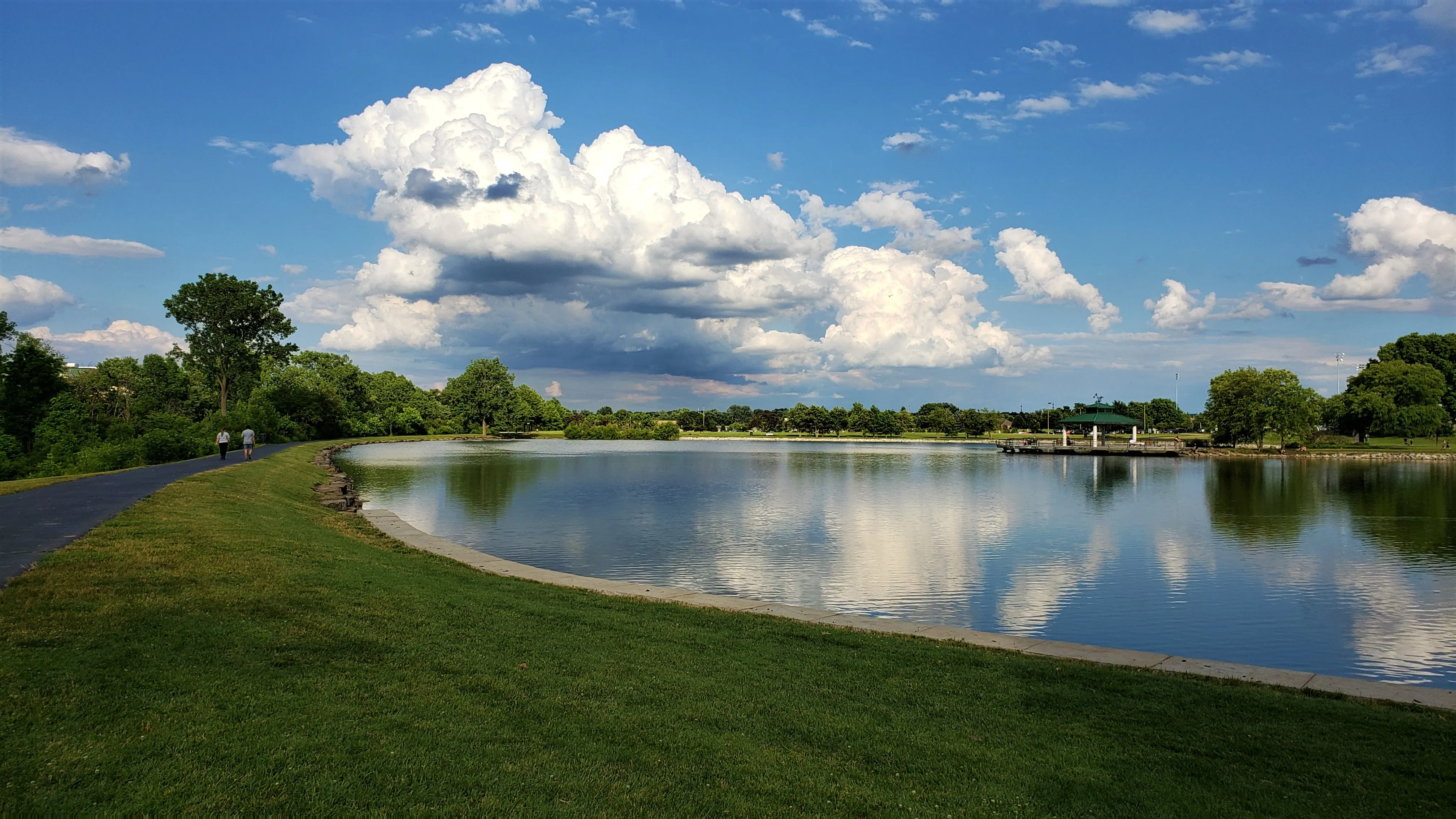 Take a Stroll around the Pond at Delco Park