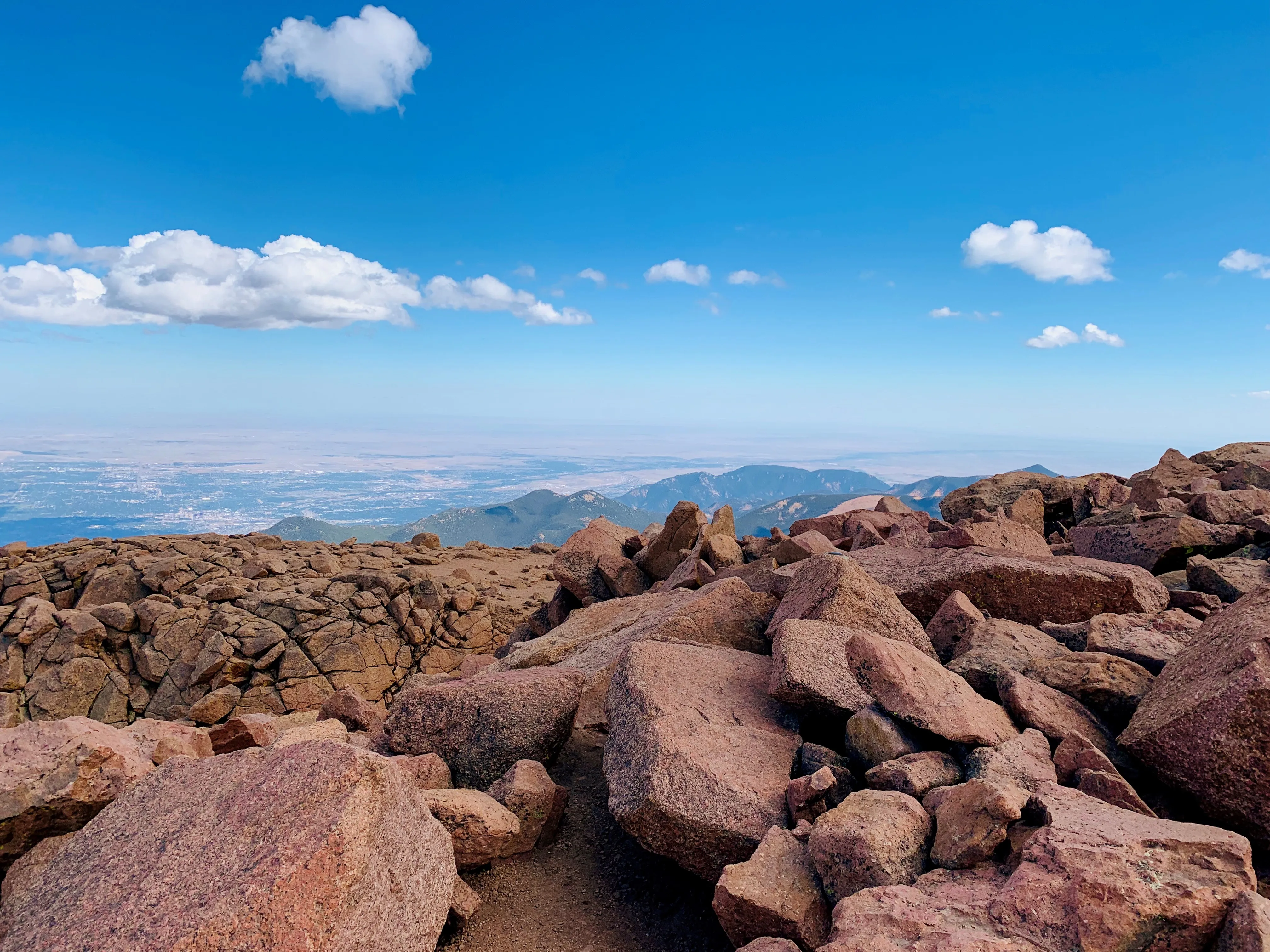 Pikes Peak via the Devils Playground Trail