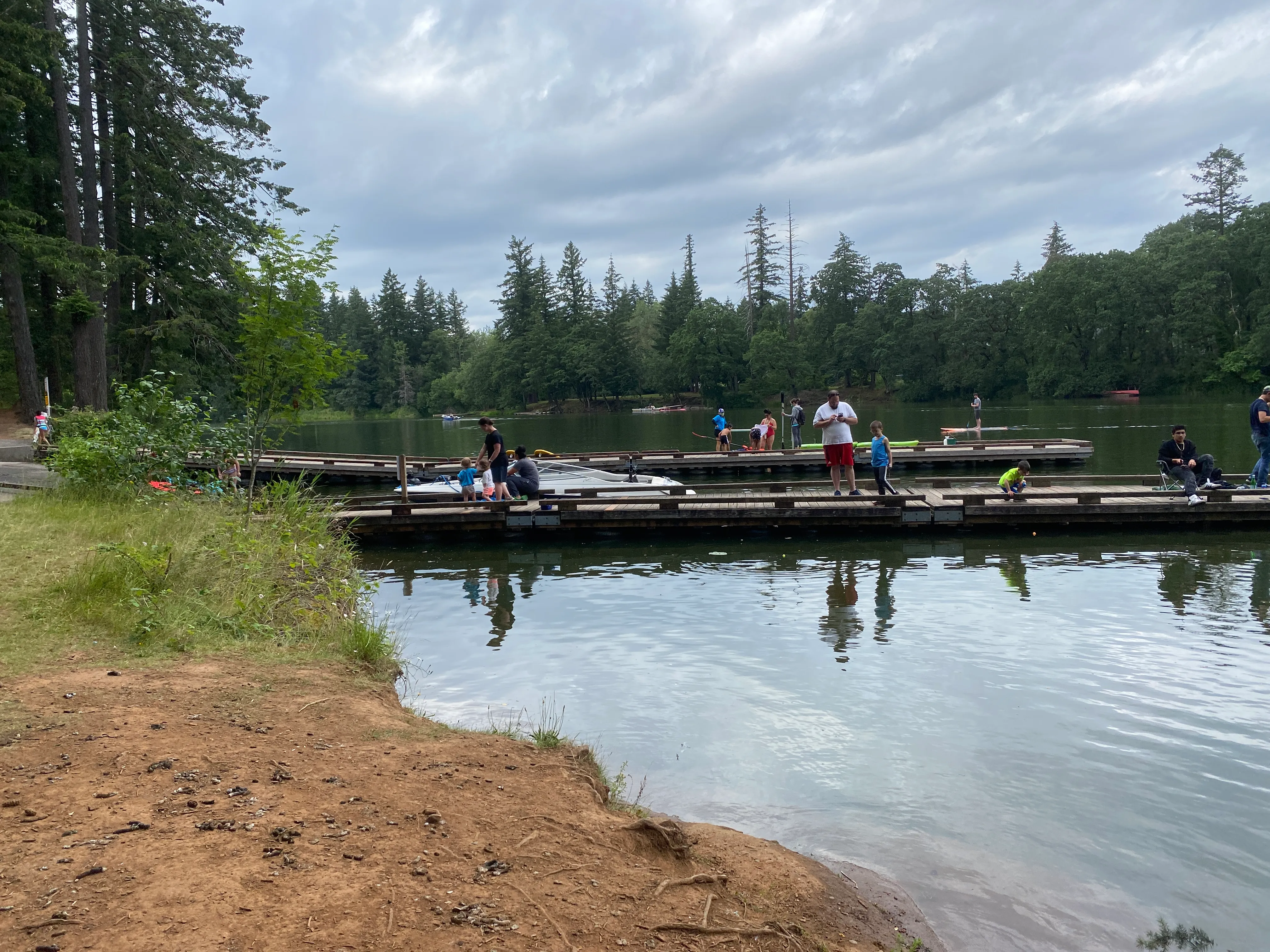 Kayak Lacamas Lake