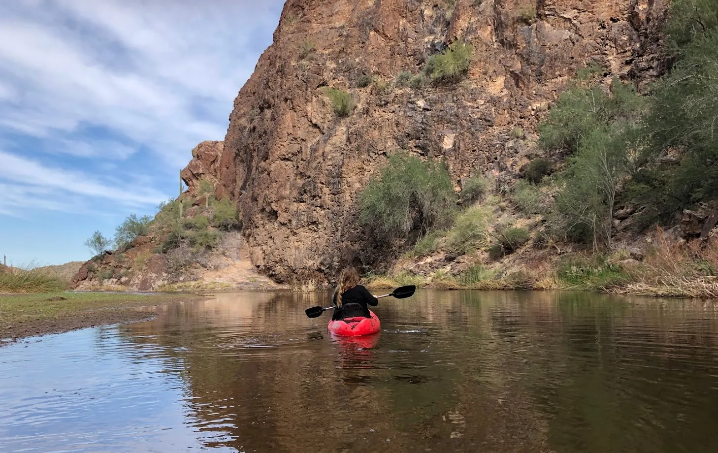 Kayak Saguaro Lake 