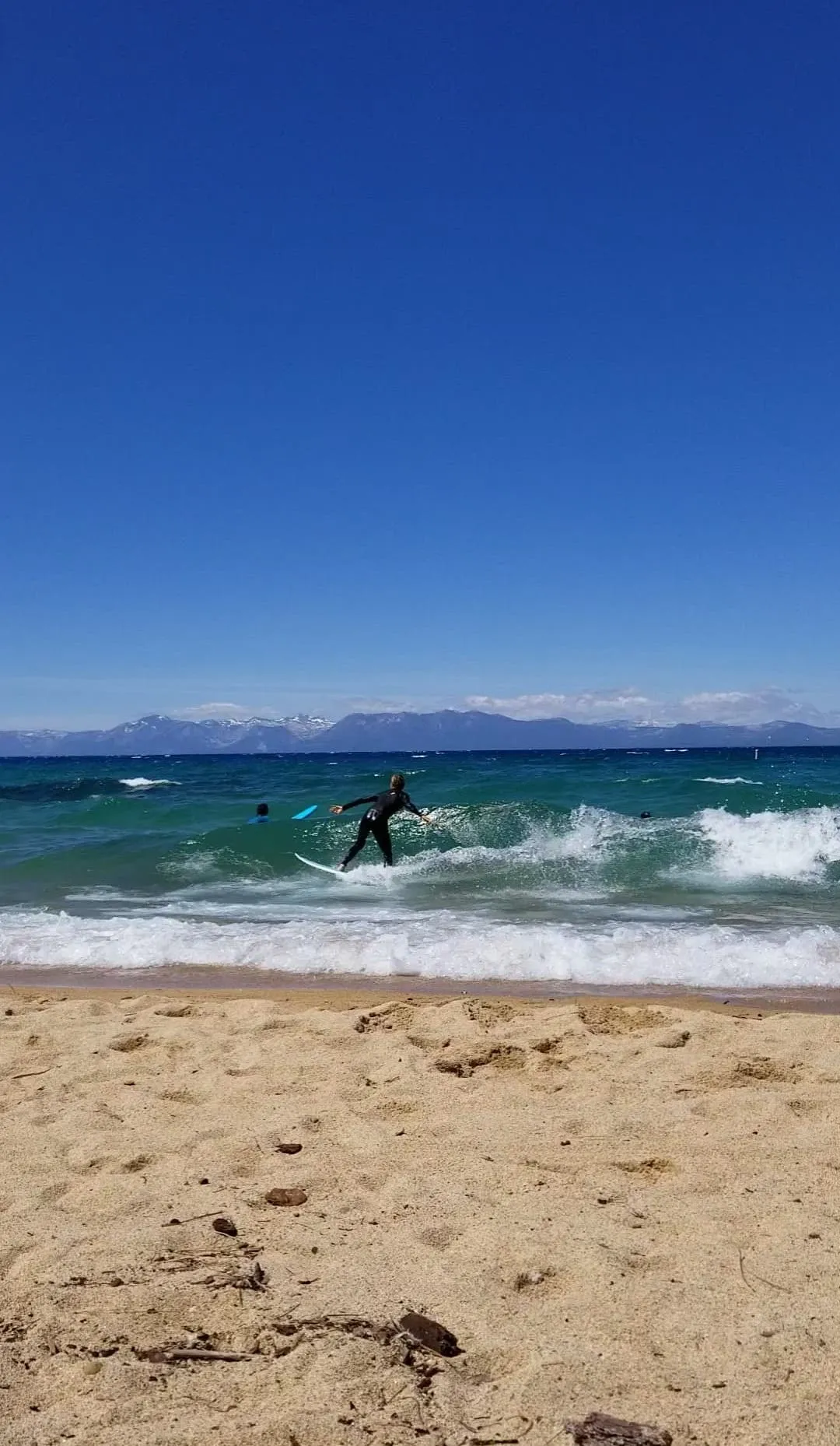 Surf Lake Tahoe at Sand Harbor