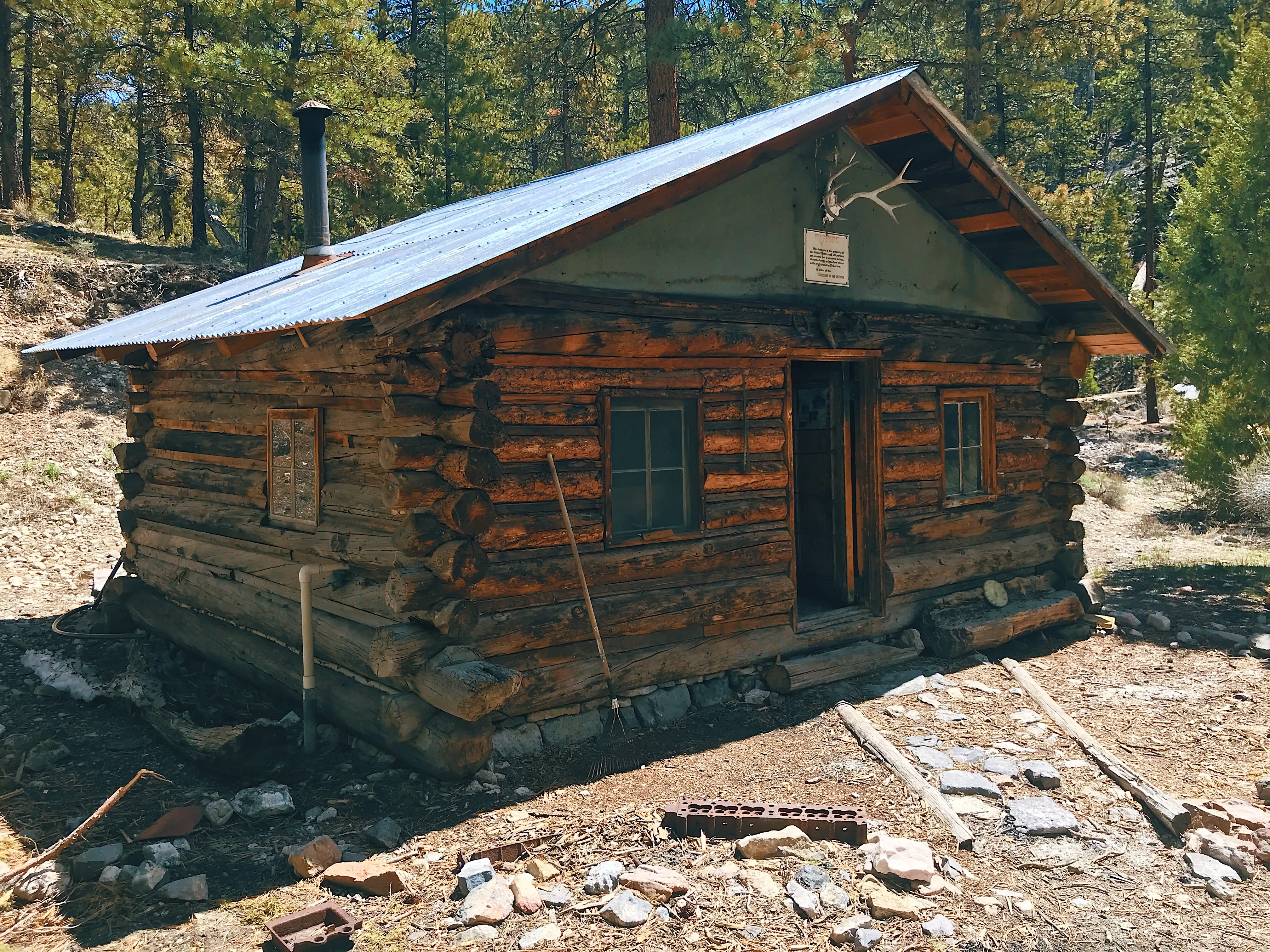 Hidden Trail to Hidden Forest Cabin