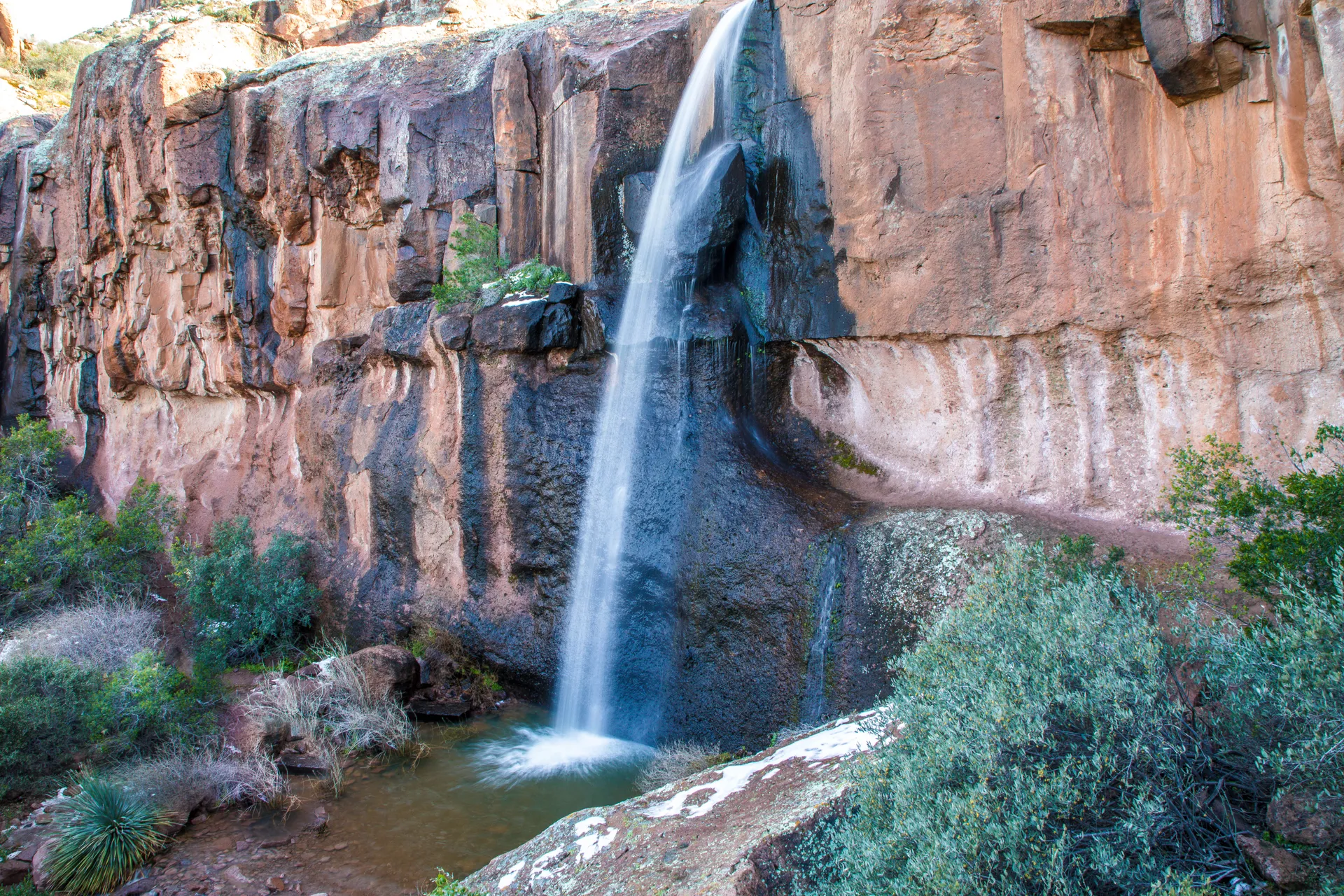 Massacre Falls via Massacre Grounds Trail