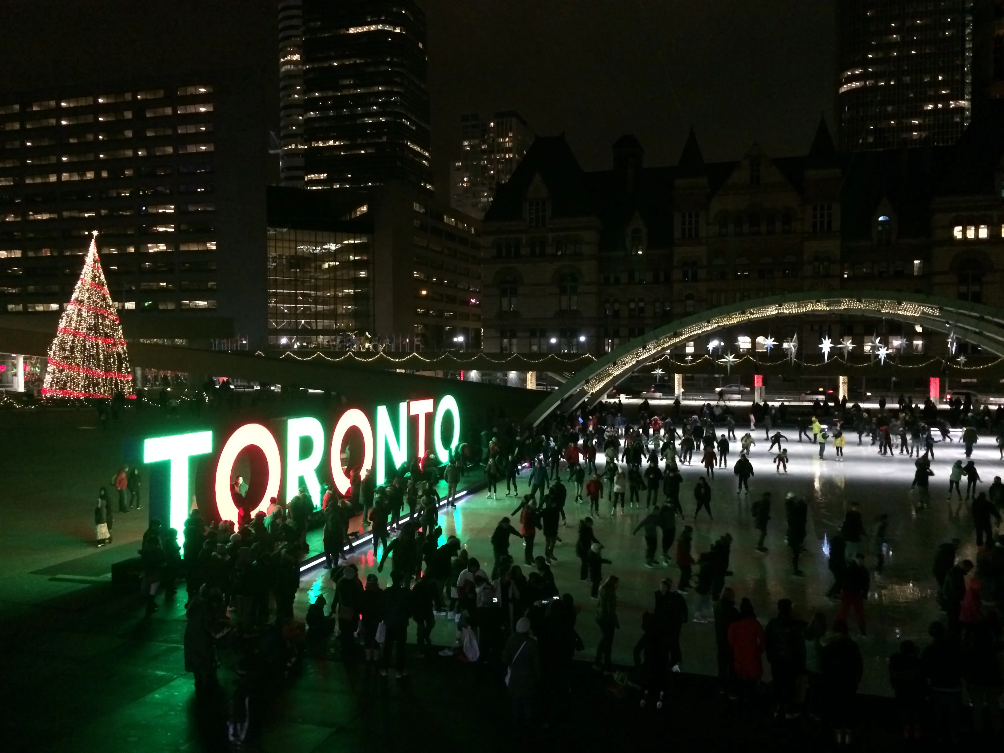 Ice Skate in the Heart of Toronto