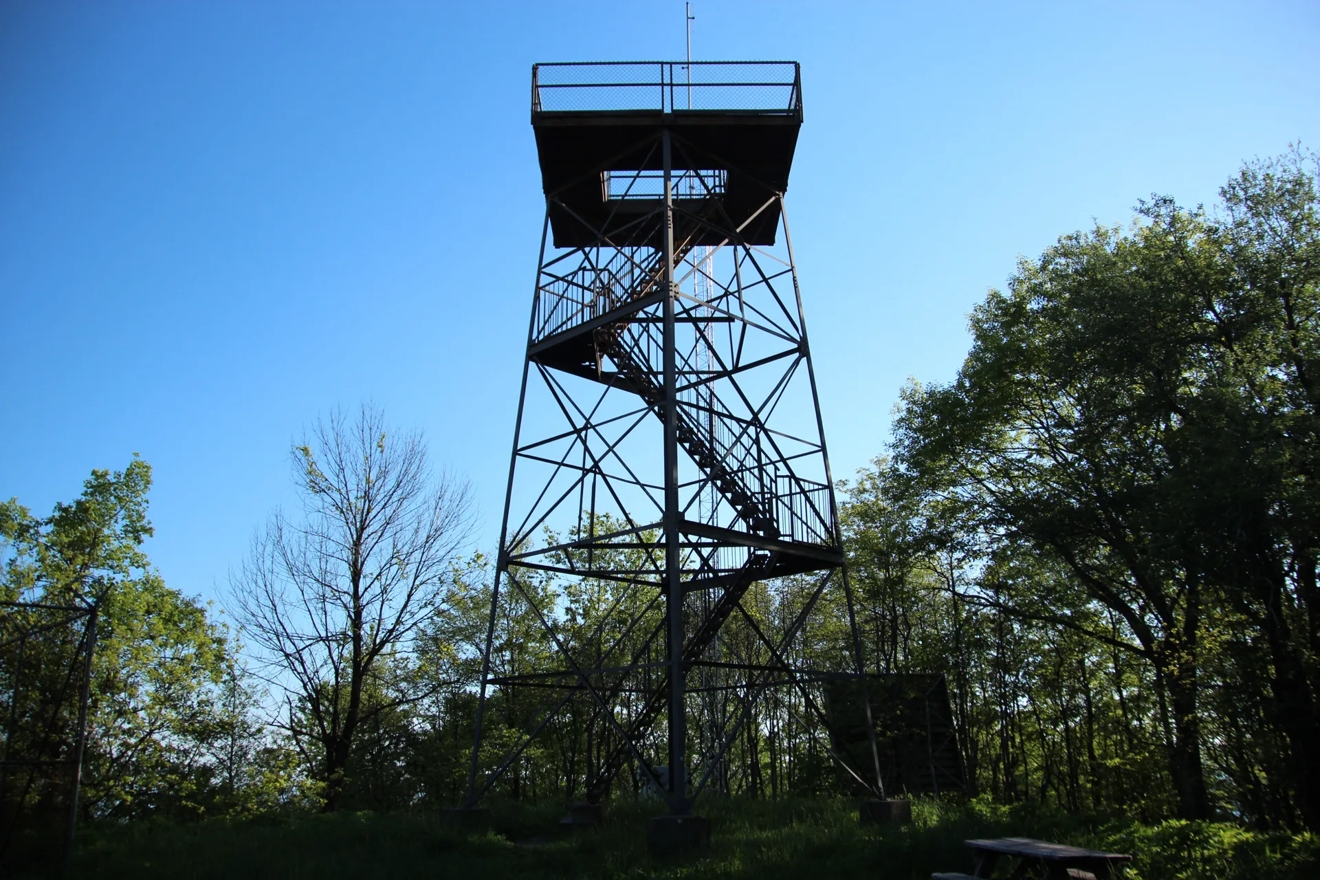 Frozen Head Lookout Tower via East Lookout Tower Trail