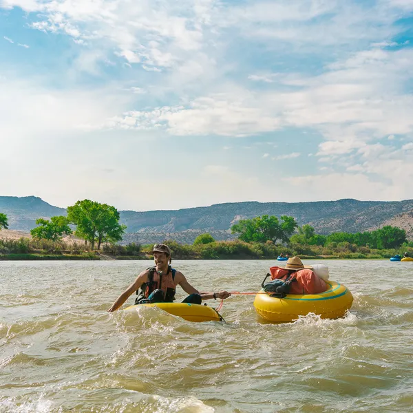 How to Pack for a 25-mile, Self-Supported, Overnight, Inner Tube Adventure